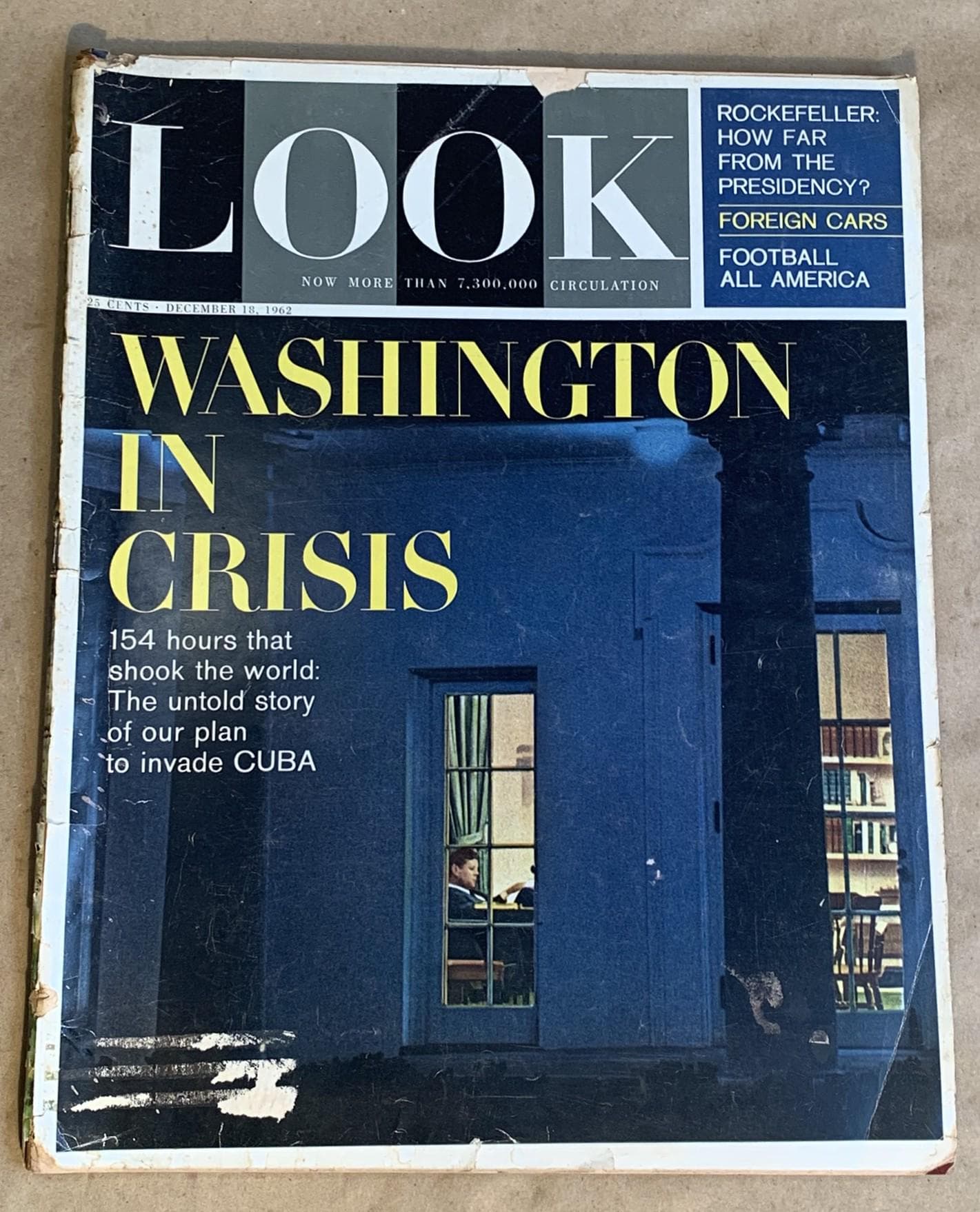 December 18, 1962 LOOK Magazine " Washington in Crisis"