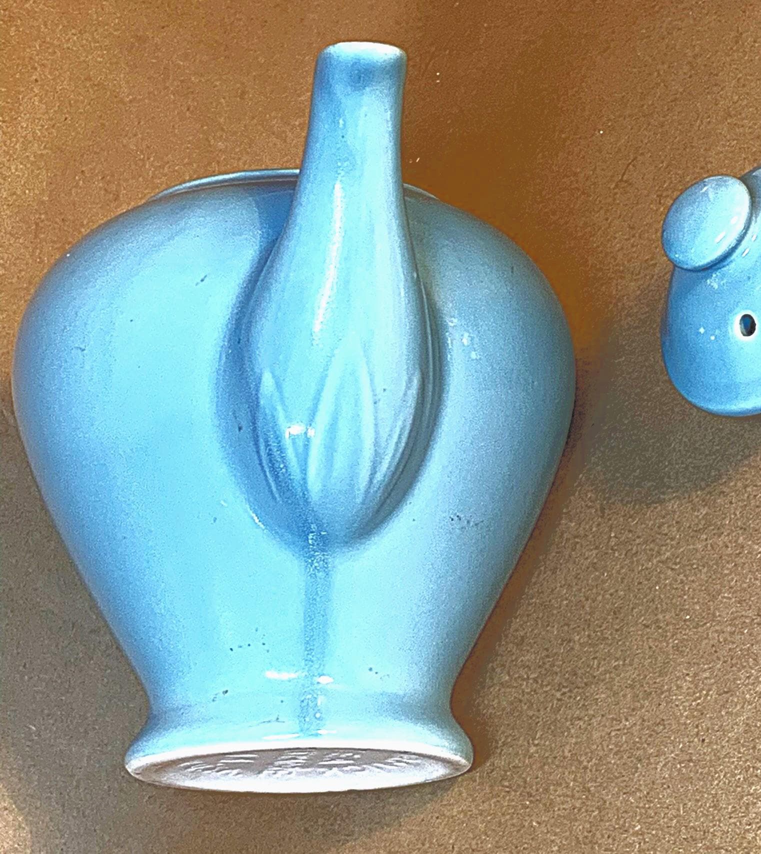 McCormick Tea Pot by Hall China Baby Blue - image 3