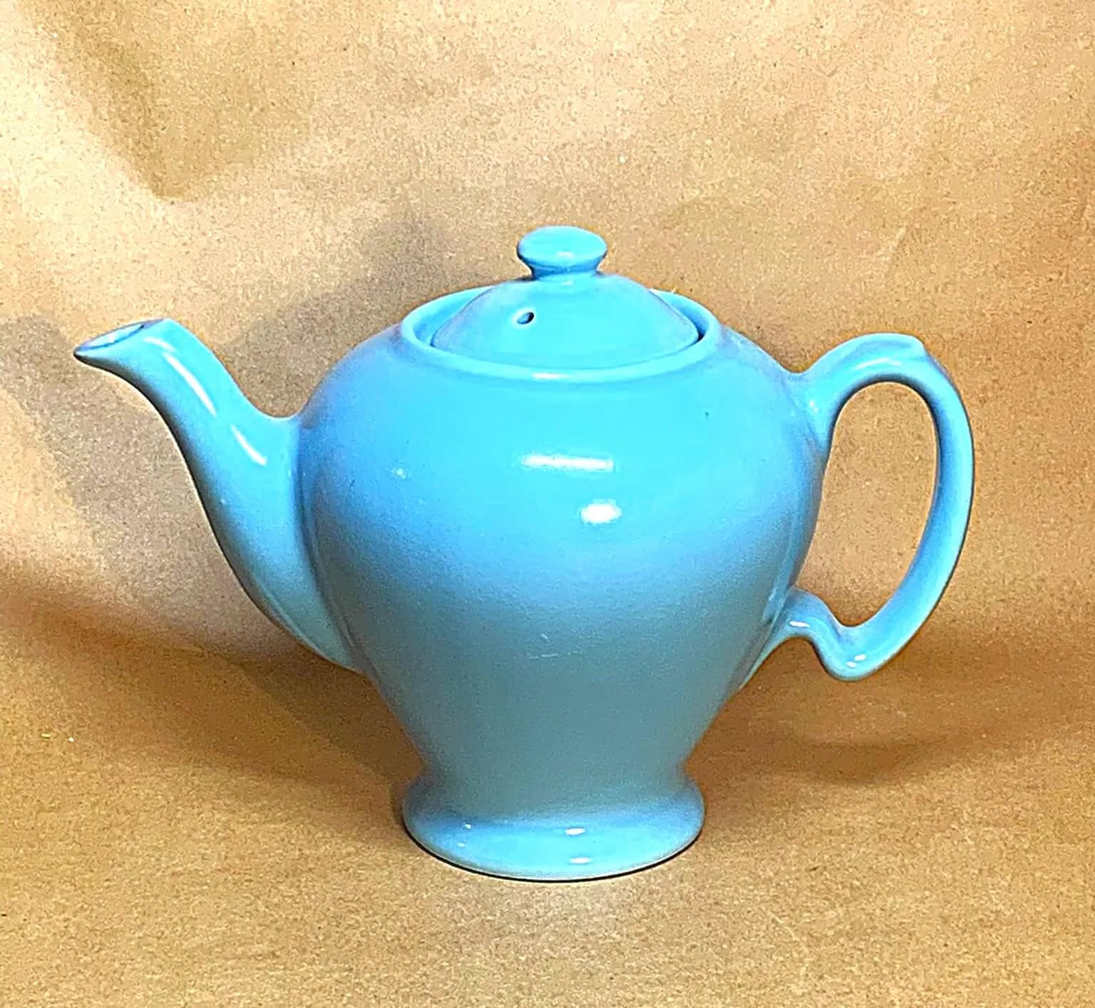 McCormick Tea Pot by Hall China Baby Blue