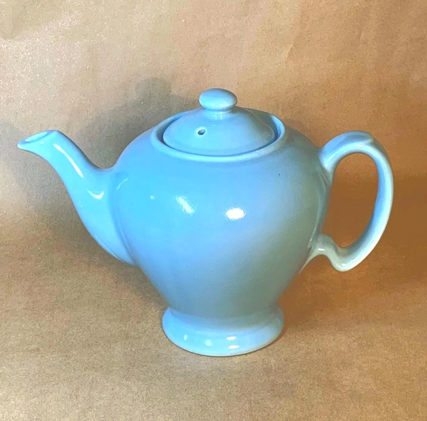 McCormick Tea Pot by Hall China Baby Blue - image 4