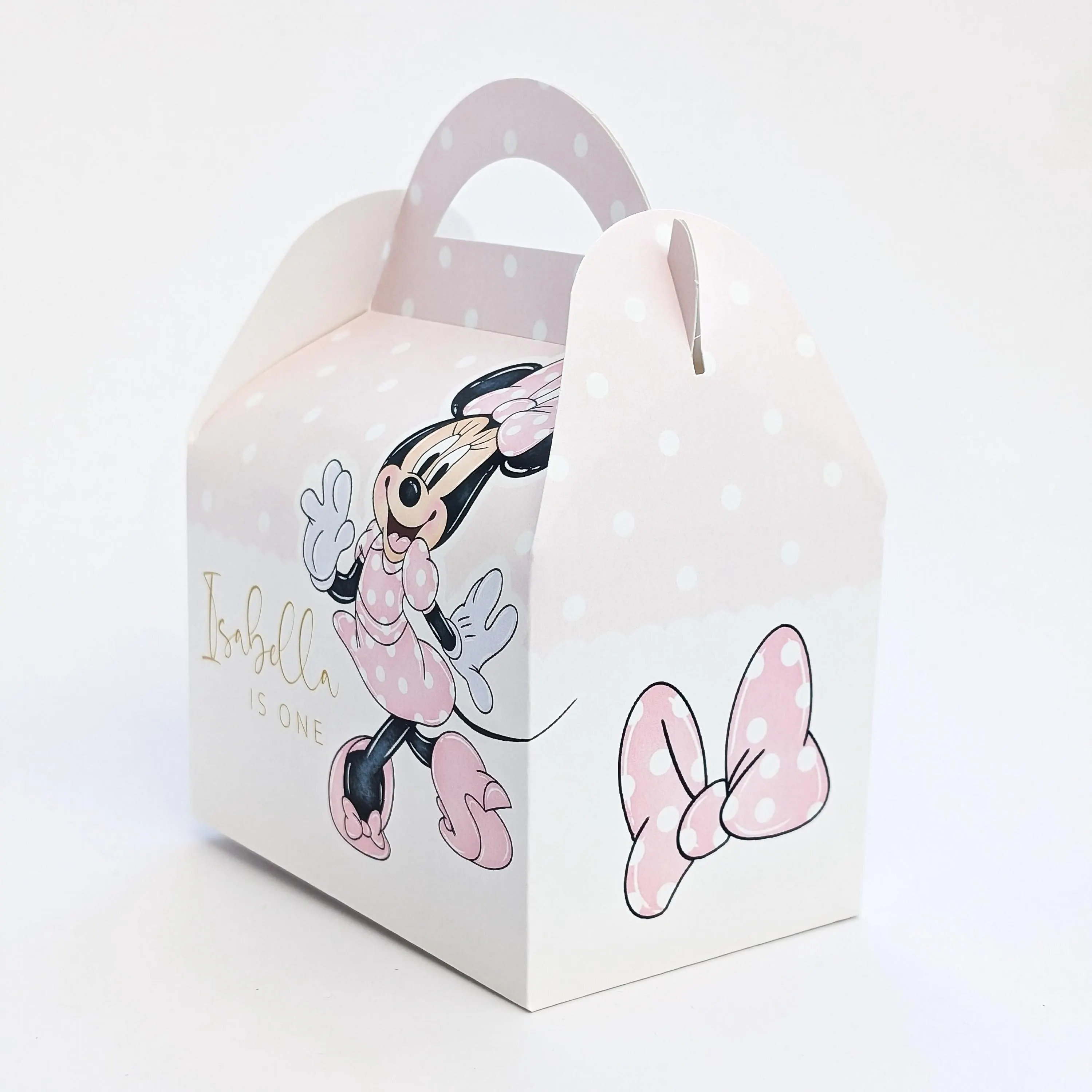 Personalised Minnie Mouse Children's Birthday Party Box - image 2