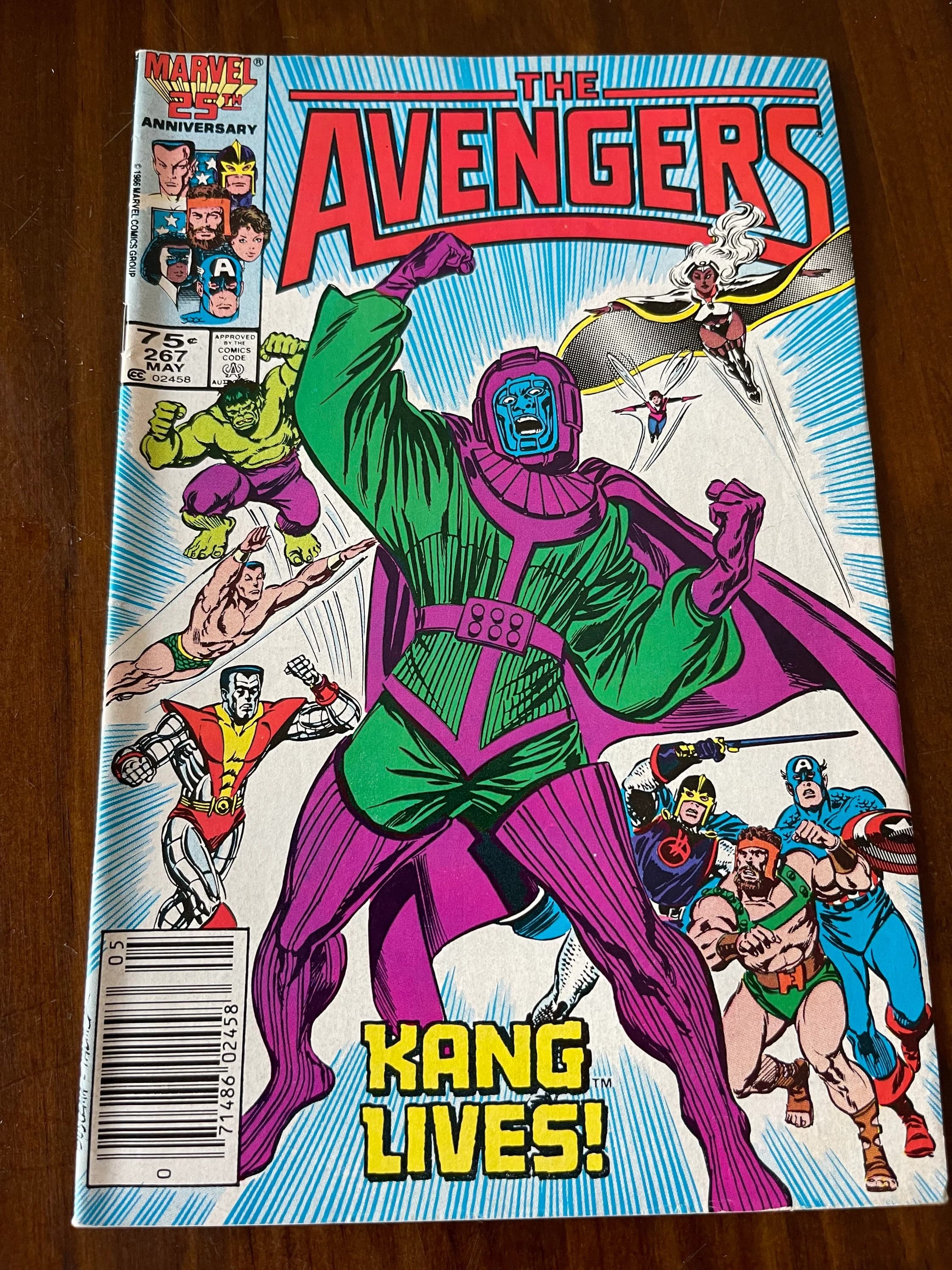 Avengers 267 1986 comic book NM Kang Lives! 1st Council of Kangs