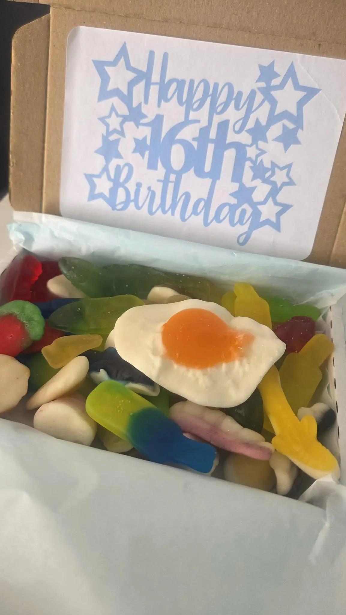 Custom Birthday Sweet Boxes | Personalized Pick & Mix Gift Box | Milestone Birthdays 16th, 18th, 21st, 30th, 40th, 50th - image 4