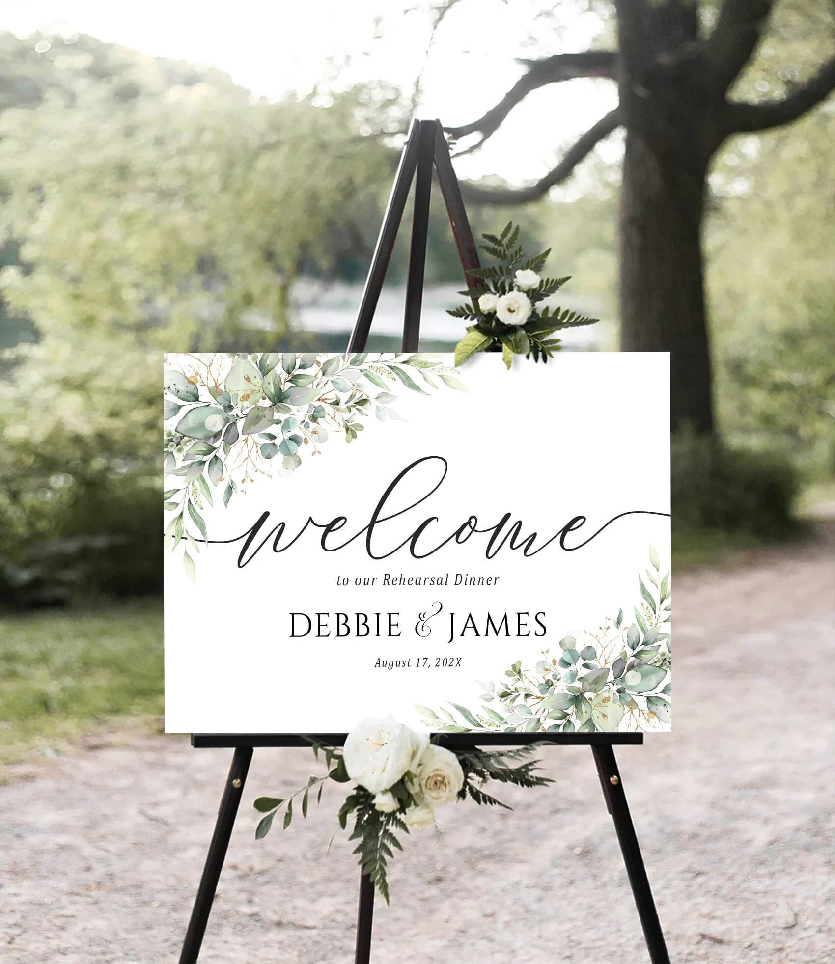 Wedding Welcome Sign, Wedding signs, Rehearsal welcome sign, Engagement welcome sign, Rehearsal Sign, Greenery decor, Greenery wedding Decor, Wedding Invitations, Rehearsal Dinner Sign, Wedding Poster, Wedding Invite, Wedding decorations