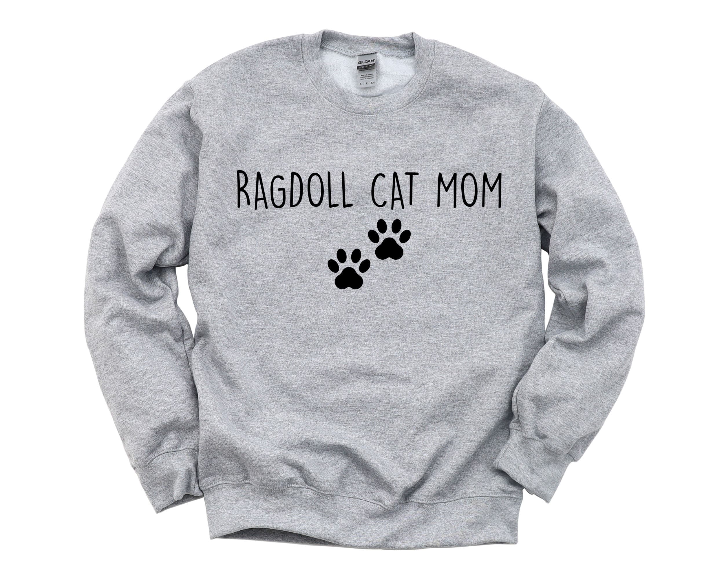 Ragdoll Cat Mom Sweatshirt: Unisex Cotton-Blend Sweater - image 4
