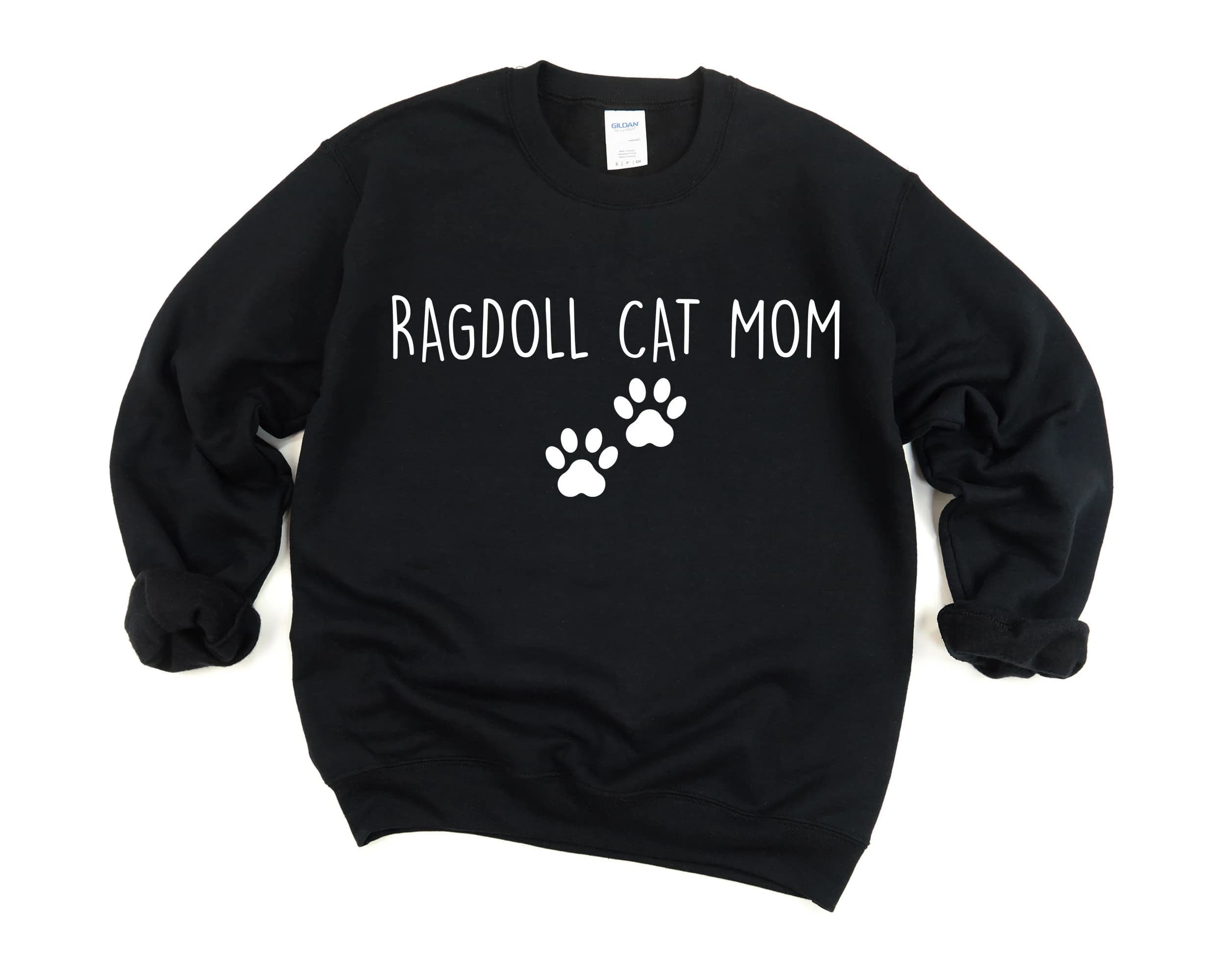 Ragdoll Cat Mom Sweatshirt: Unisex Cotton-Blend Sweater - image 3