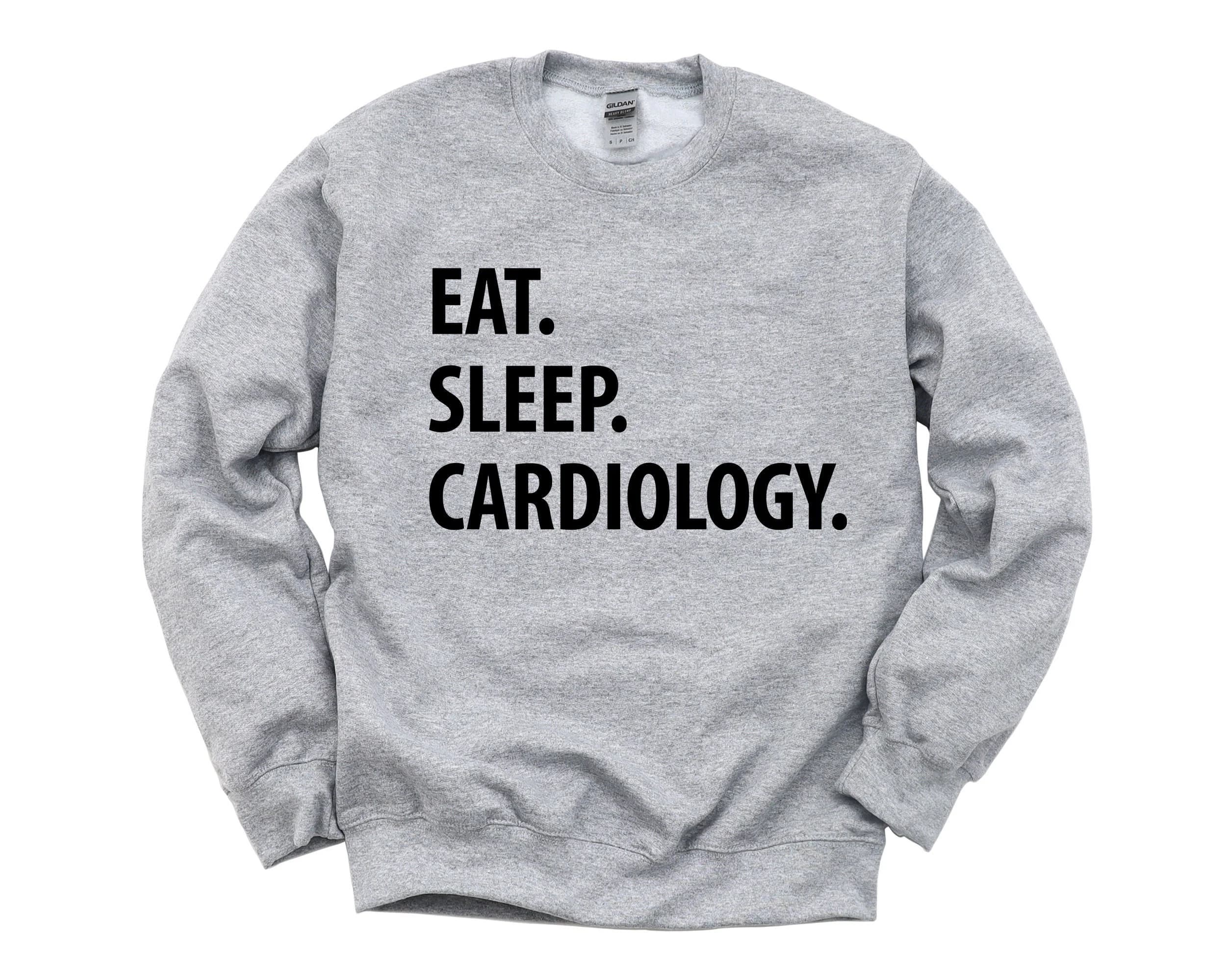 Cardiology Sweater, Cardiologist Gift, Eat Sleep Cardiology Sweatshirt - 1262