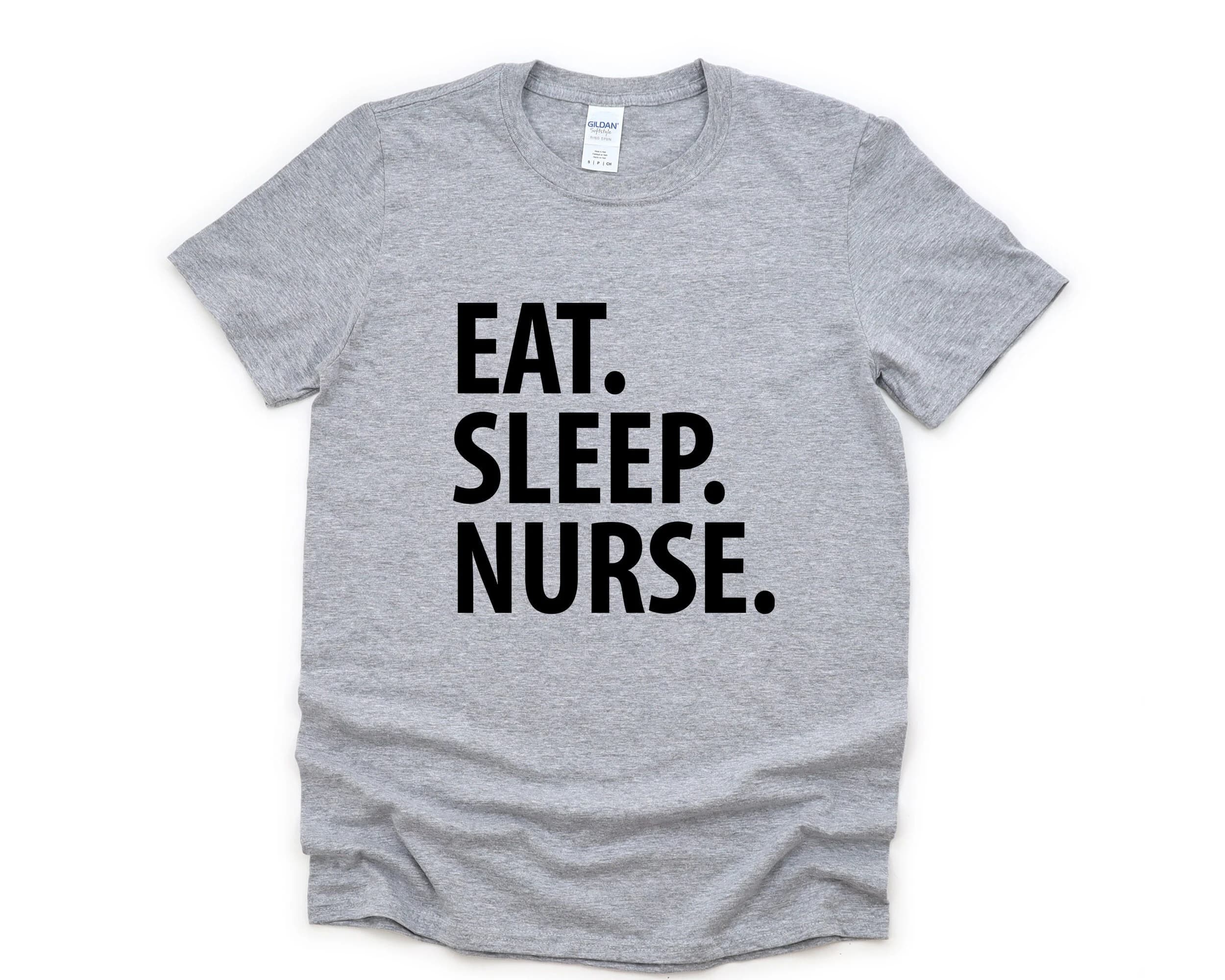 Eat Sleep Nurse T-Shirt: Soft Cotton Blend, Gift for Nurses 1443 - image 3