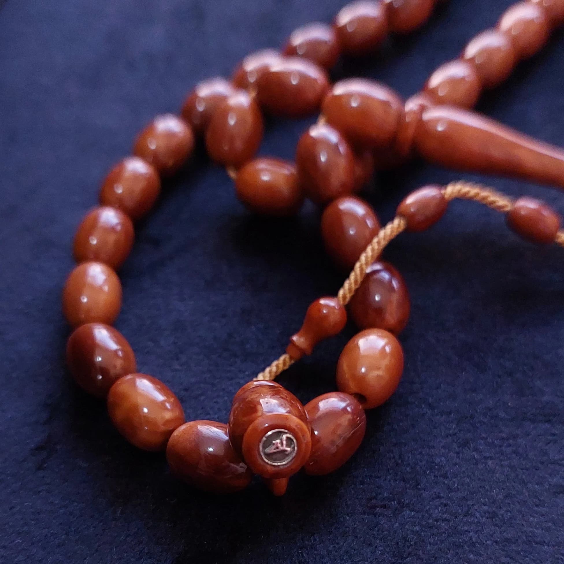 ANATOLIAN KUKA TASBIH / Handmade / 8.5 x 11 mm Kuka Rosary - image 3
