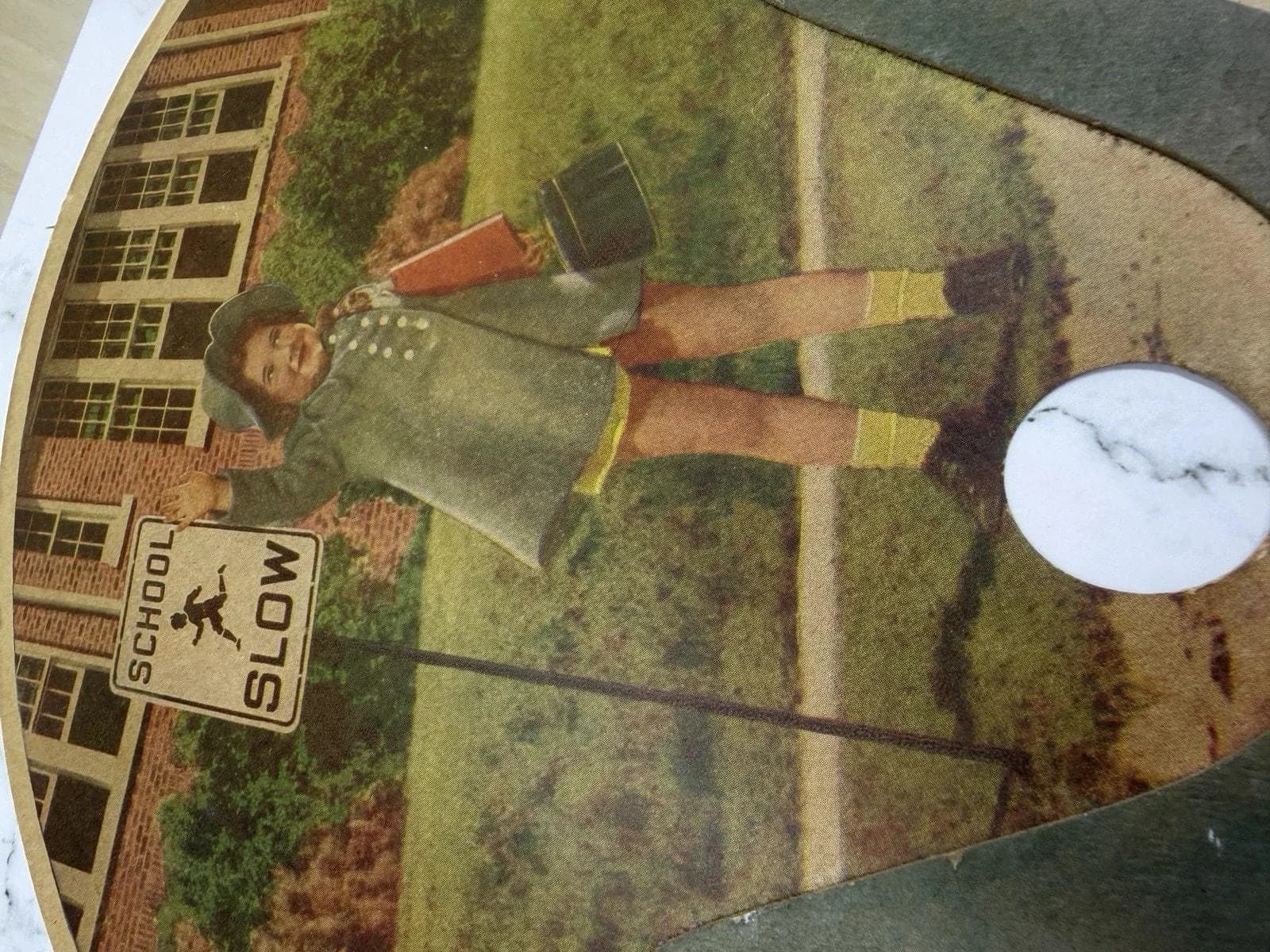 Vintage 1955 York County PA Democratic Political Campaign Hand Fan School Patrol - image 3