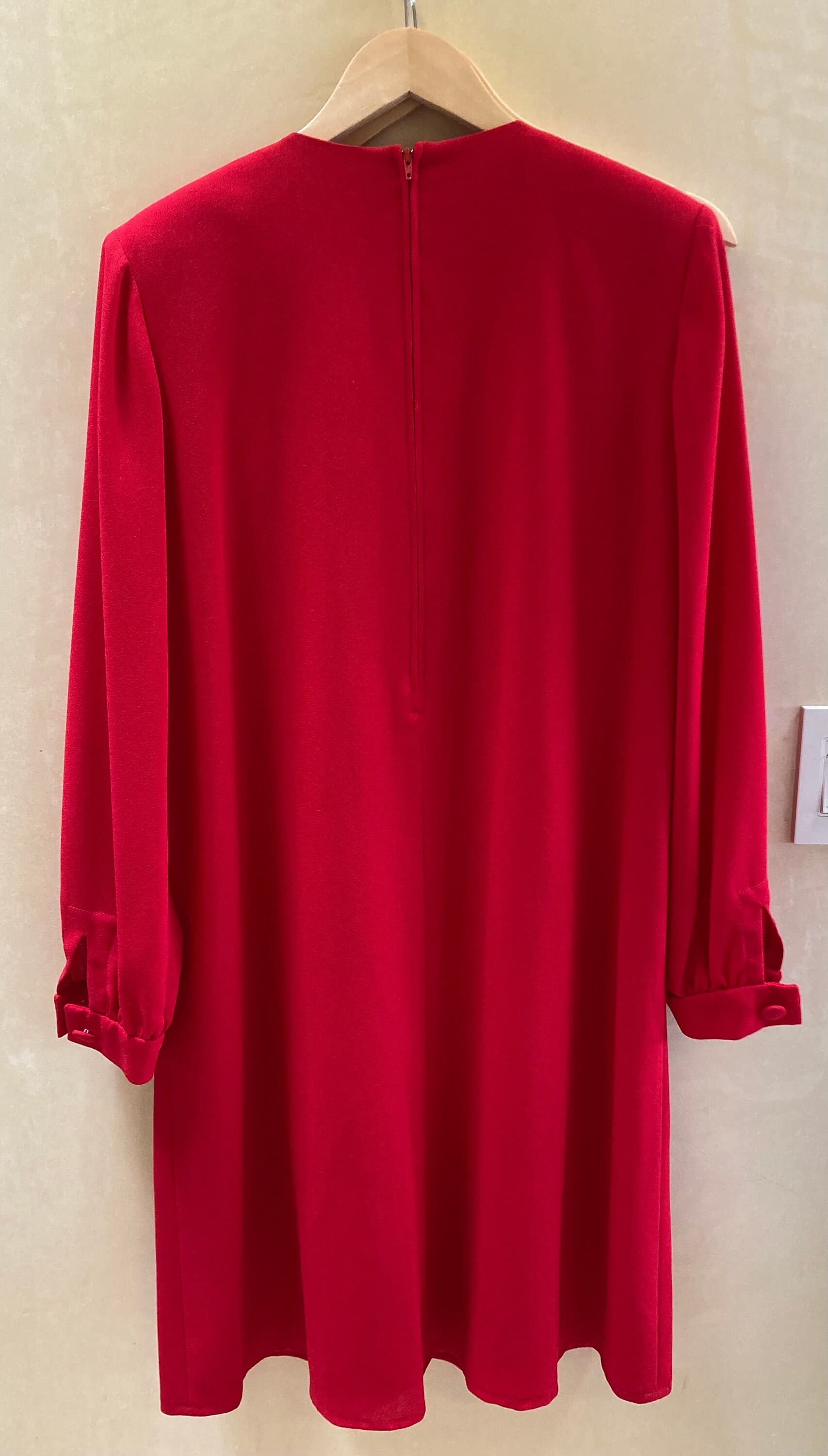 Sandra Ow-Wing for NR1 Stunning Red Statement Dress - image 3