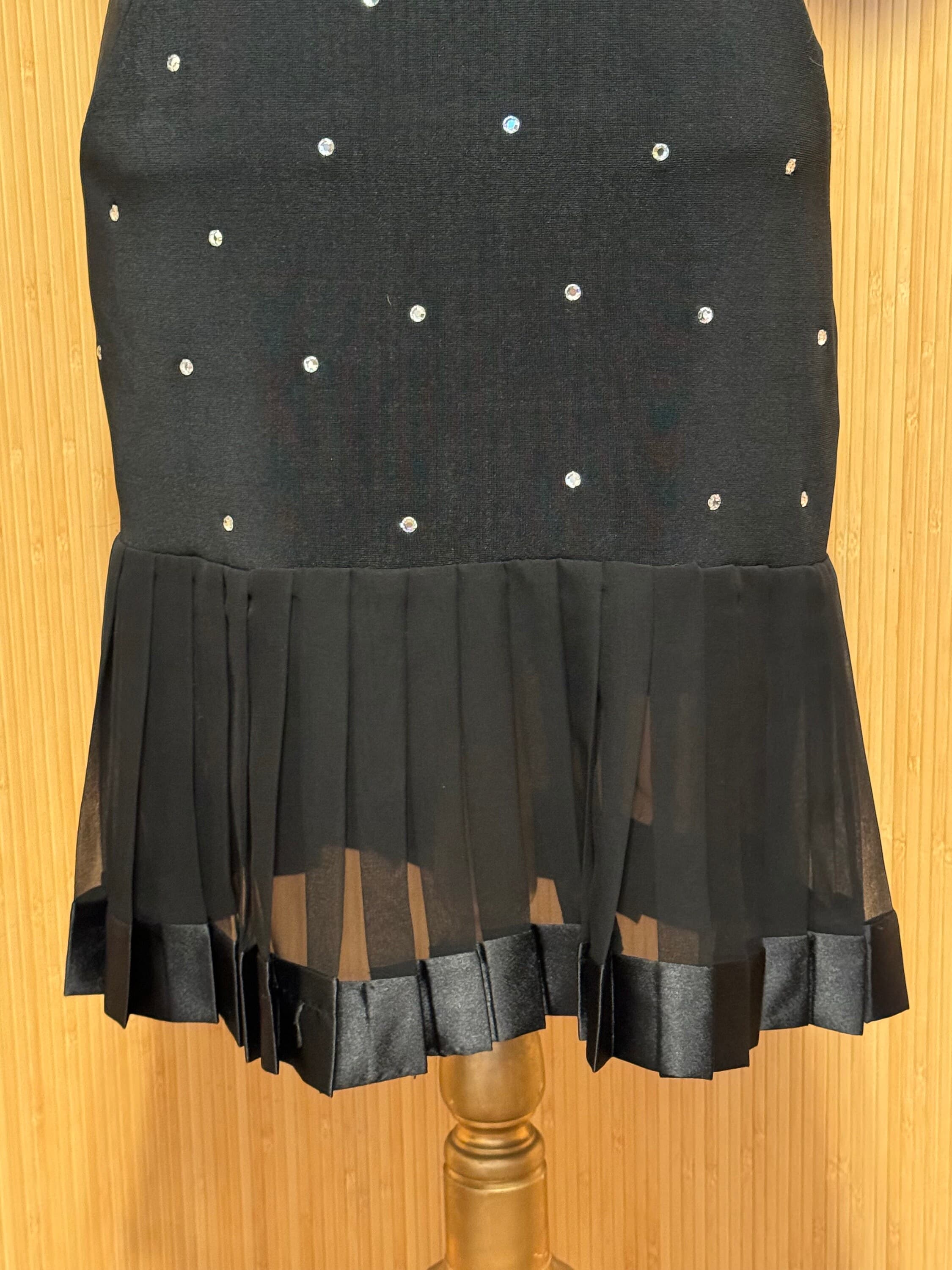 1980/1990s After Dark Scoop Back  Cocktail Dress - image 5