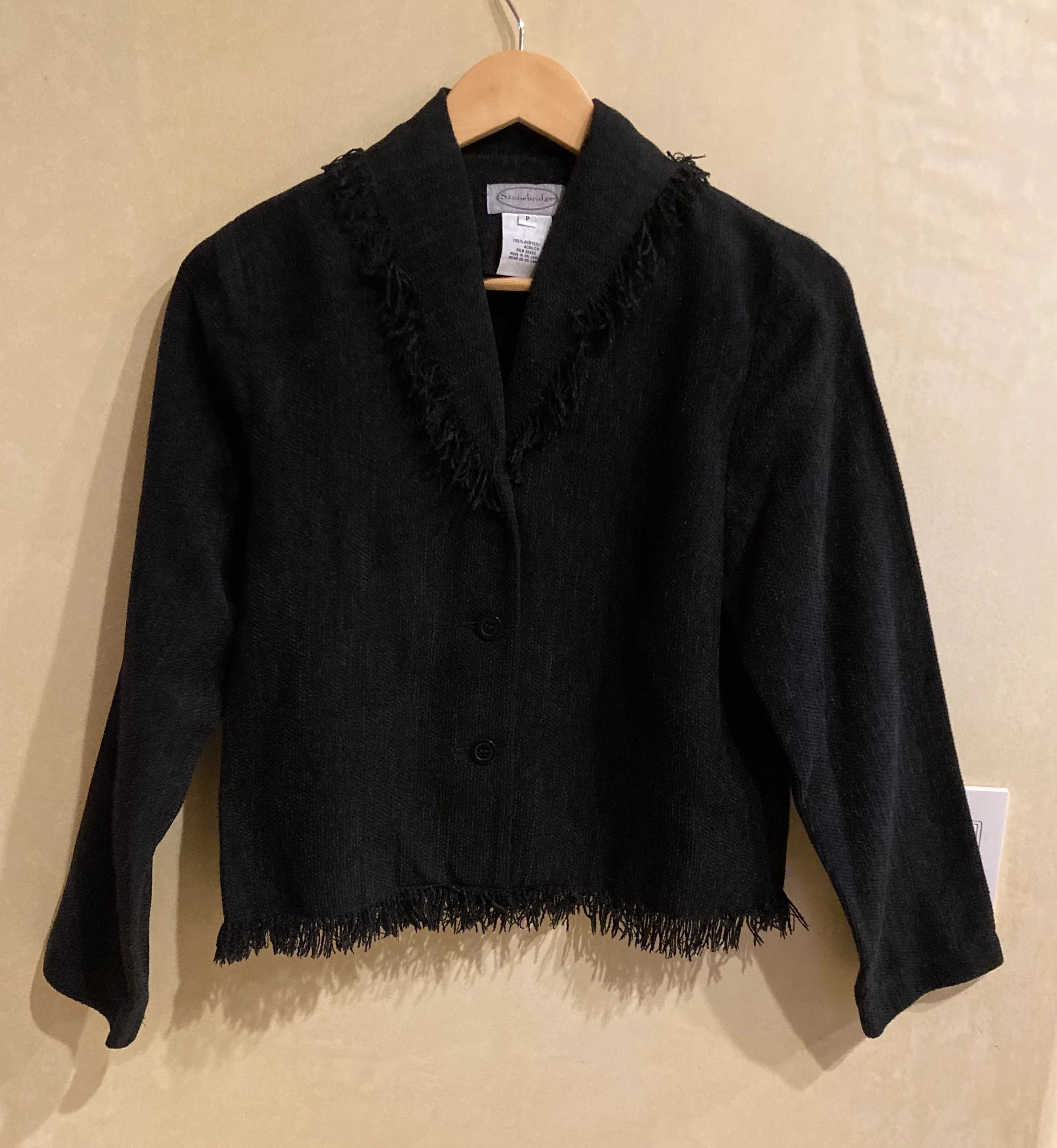 1990s Cropped Fringe Jacket