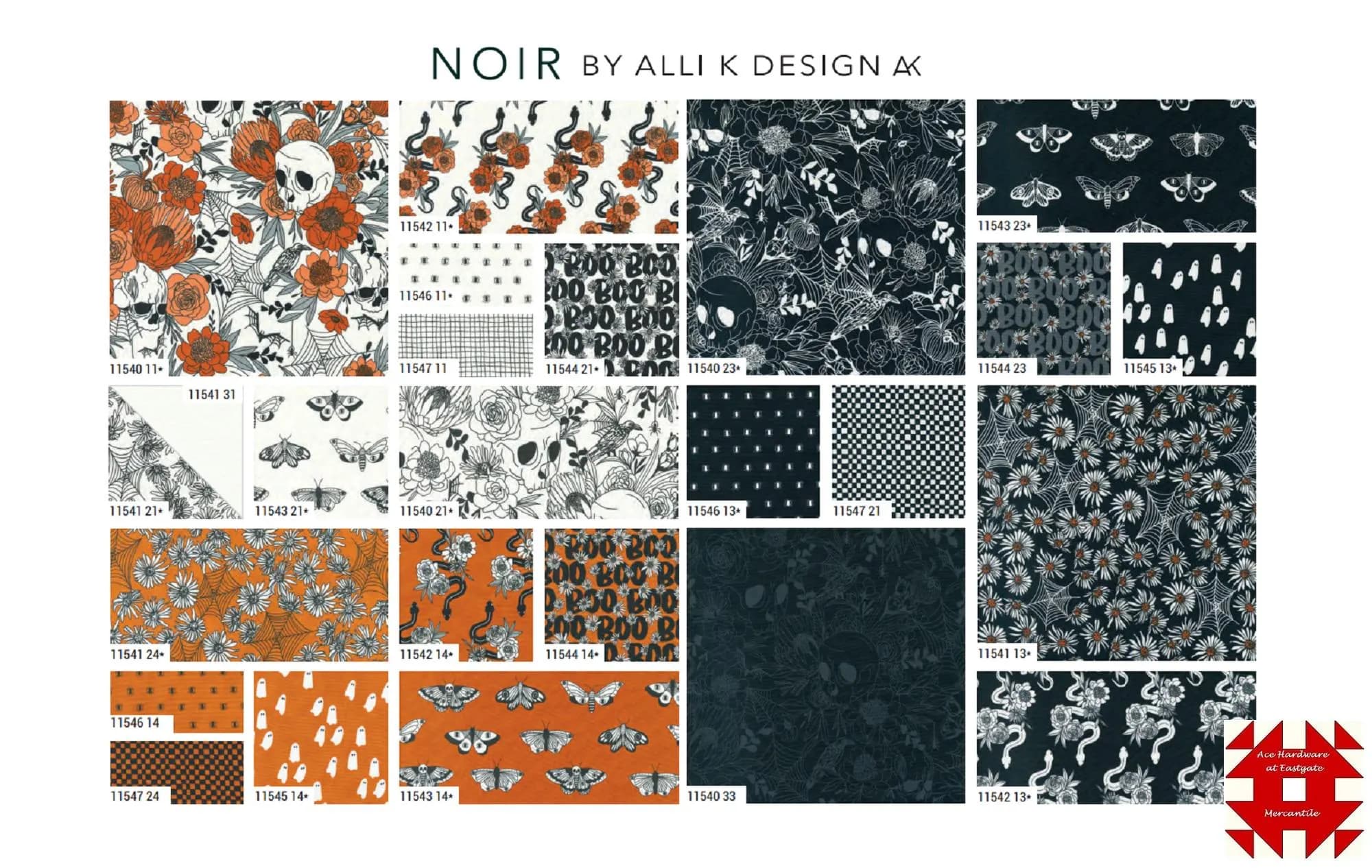 Moda Noir Charm Pack by Alli K Design - image 3