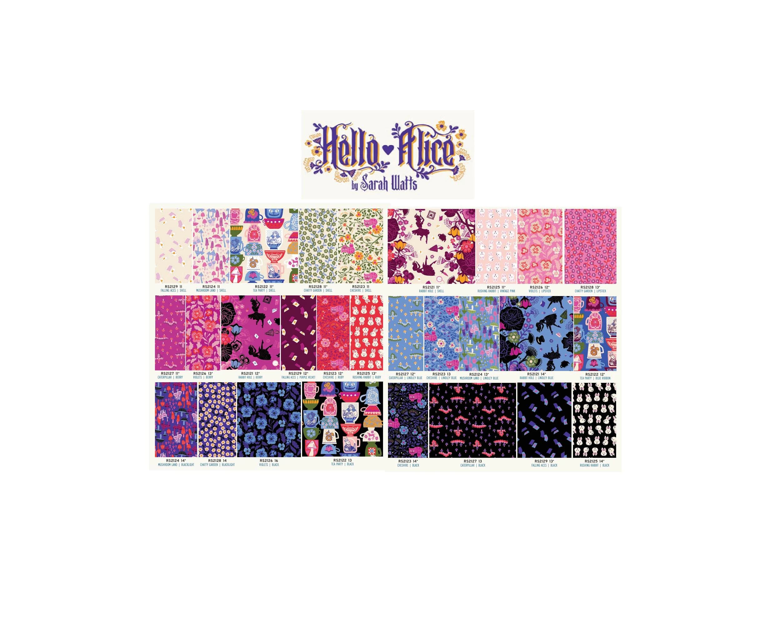 Hello Alice Mini Charm Pack by Sarah Watts for Ruby Star Society - image 3