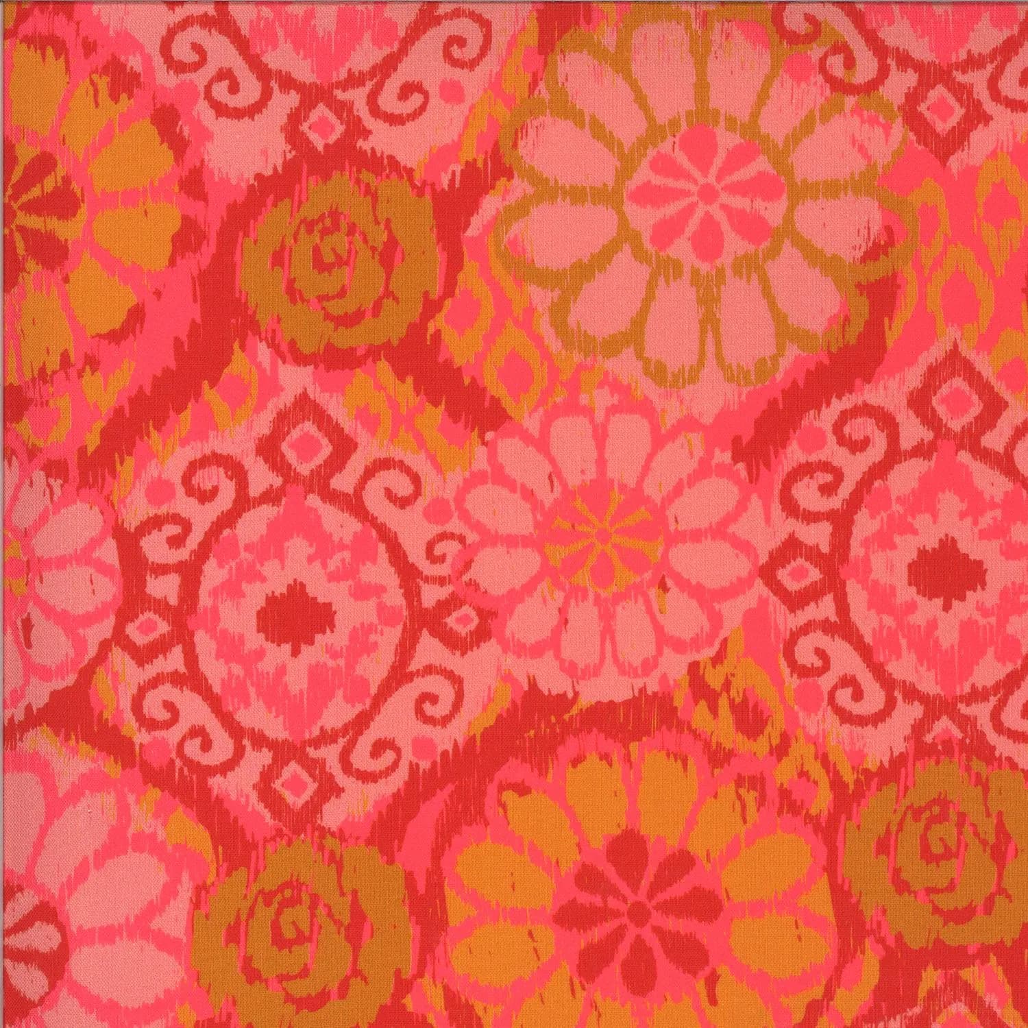 Moda Kasada by Crystal Manning - Vagabond Print in Pink (Item # 11862 13) - yardage - image 3