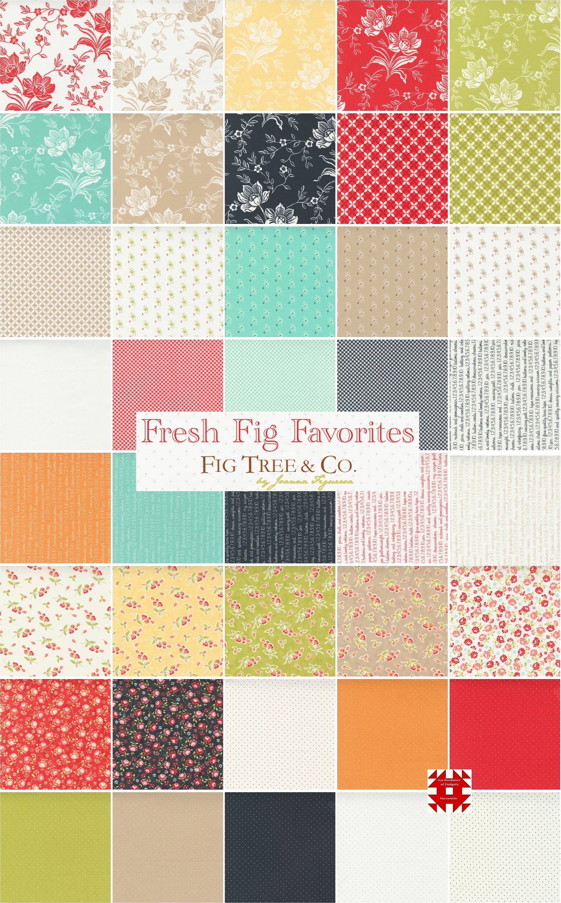 Moda Fresh Fig Favorites Layer Cake by Joanna Figueroa for Fig Tree & Co - image 3