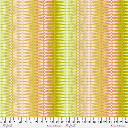 Oopsie Daisy, in Dawn, Moon Garden, By Tula Pink, for FreeSpirit Fabrics, sold by the 1/2 yard or the yard