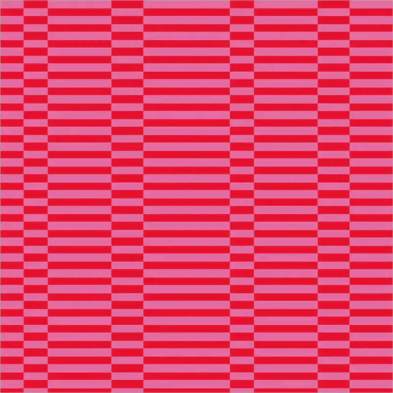 Broken Stripe 55379-1 Red/Pink by Annabel Wrigley, Windham Fabrics, sold by the yard