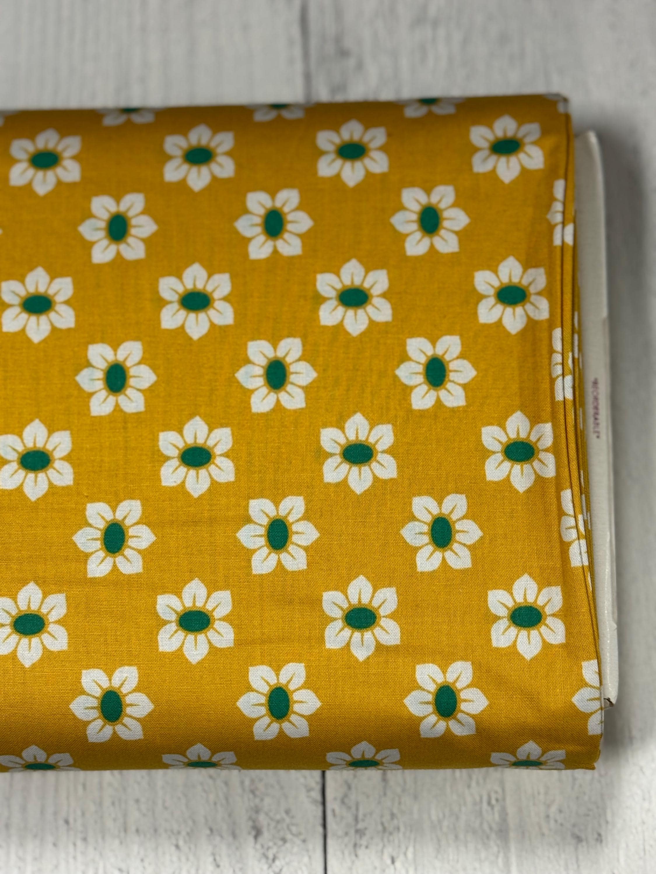 Allegory, Stamped, in Golden, By Anna Maria Parry, AMT 145-52C, Anna Maria Textiles, sold by the yard