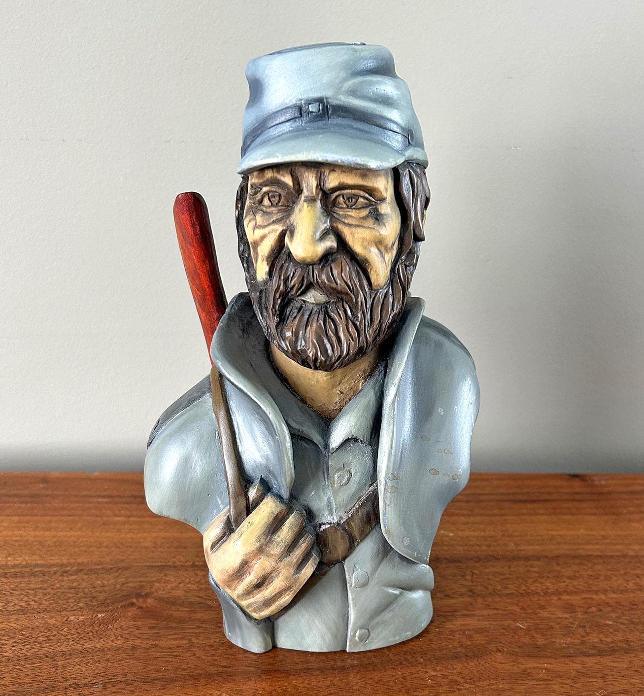 Vintage Confederate Soldier Bust