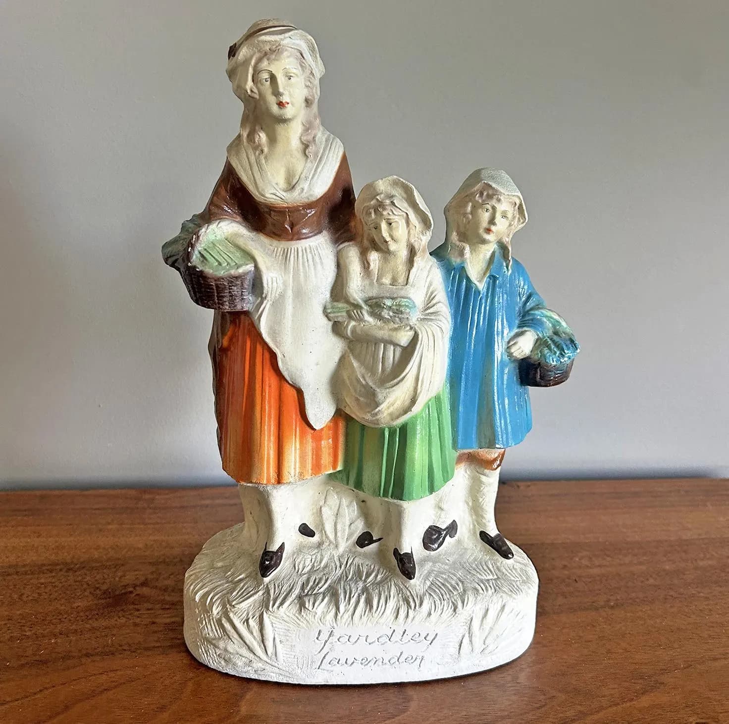 Vintage Antique Yardley English Lavender Advertising Figurine