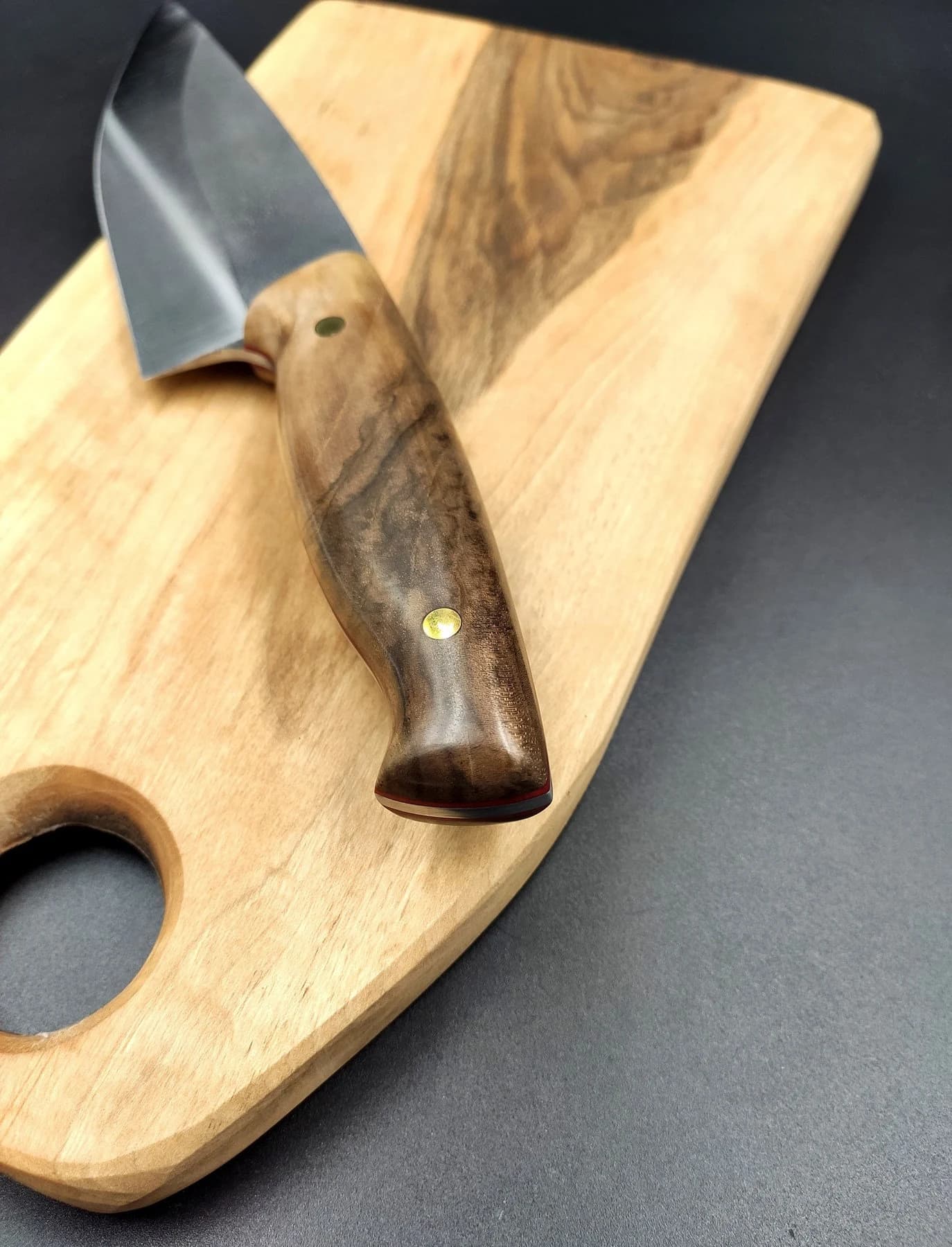 Handmade Chef Knife, Wood Handle, Professional N690 Kitchen Knife (C3) - image 5