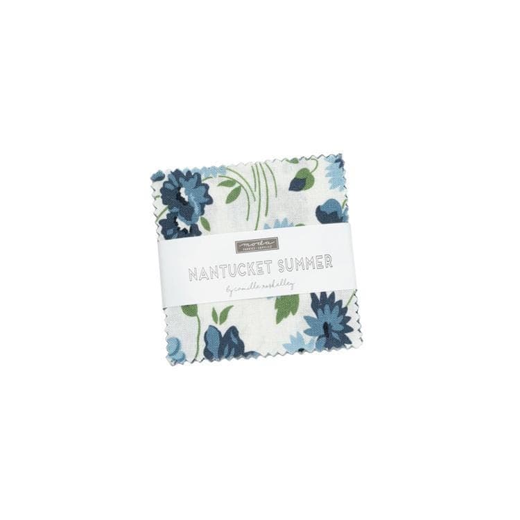 Nantucket Summer Mini Charm Pack 42 Pieces by Camille Roskelley Moda Fabrics 55260MC