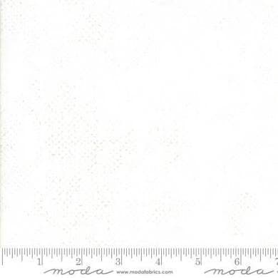 White Spotted by Zen Chic for Moda Fabrics 1660 11 Sold in HALF yard increments