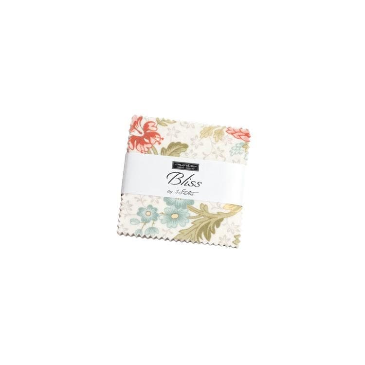 Bliss Mini Charm Pack 42 Pieces by 3 Sisters for Moda Fabrics 44310MC