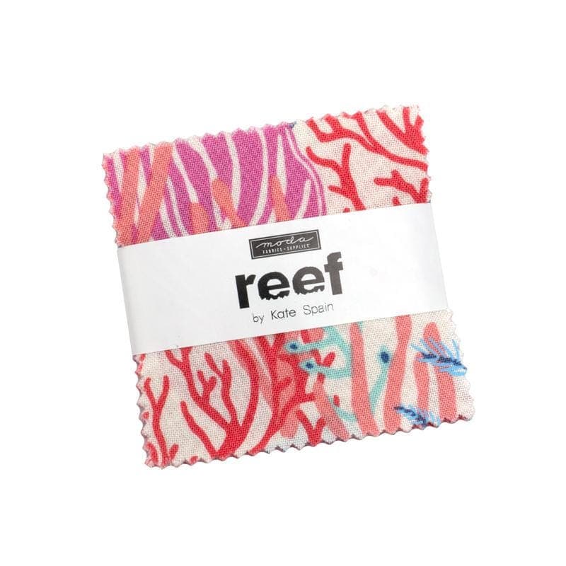 Reef Mini Charm Pack 42 Pieces by Kate Spain Designs for Moda Fabrics 27340MC