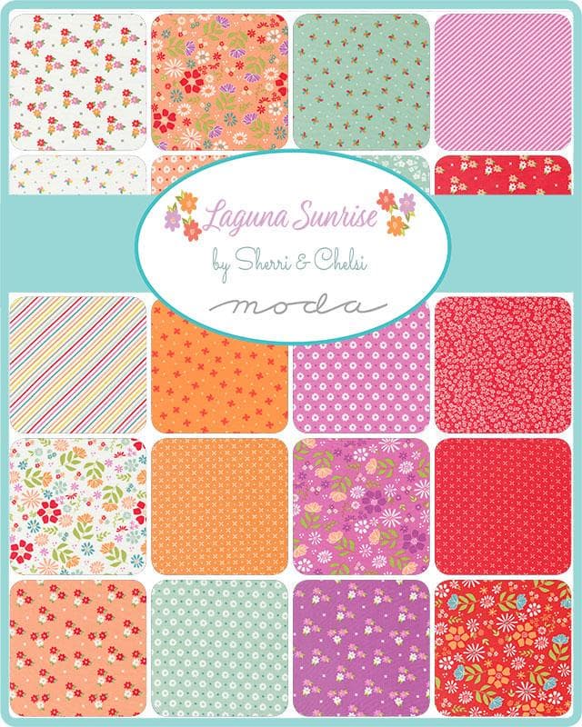 Laguna Sunrise Charm Pack 42 Pieces by Sherri and Chelsi for Moda Fabrics 37680PP - image 3