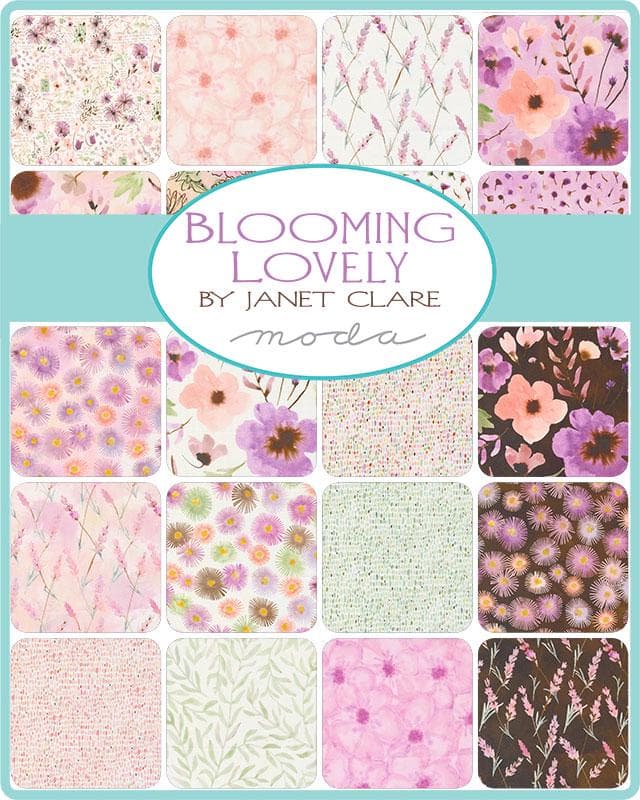 Blooming Lovely Mini Charm Pack by Janet Clare for Moda Fabrics 42 Pieces 16970MC - image 3
