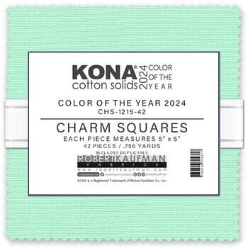 Julep Kona Cotton Solids Charm Squares Color of the Year 2024 CHS-1215-42