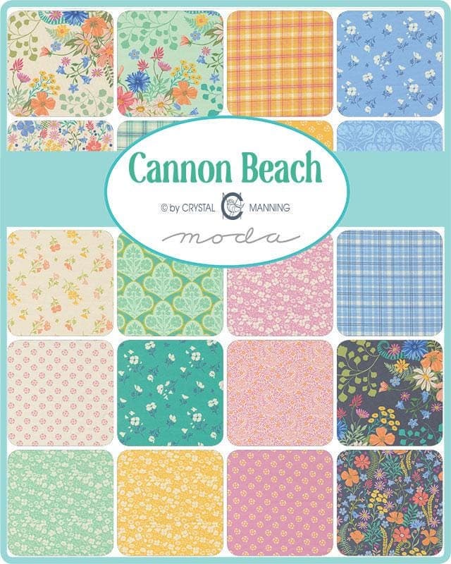 Cannon Beach Mini Charm Pack 42 Pieces by Crystal Manning for Moda Fabrics 11970MC - image 3