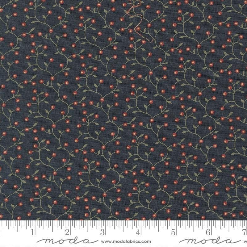 Wheatland Bittersweet Cornflower by Kansas Troubles Quilters for Moda Fabrics 9796 14 Fabric is sold in HALF YARD increments