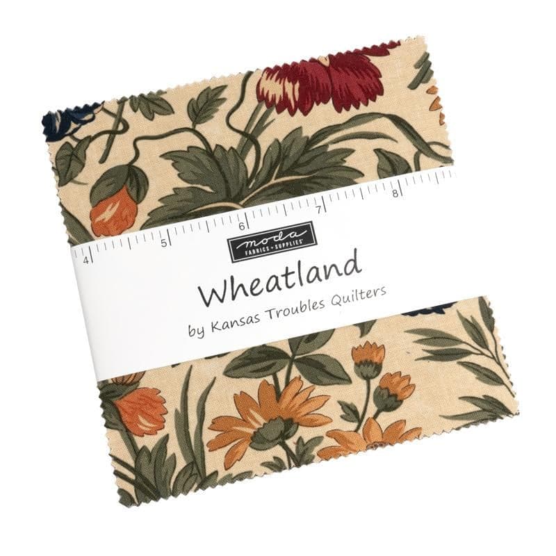 Wheatland Charm Pack 42 Pieces by Kansas Troubles Quilters for Moda Fabrics 9790PP