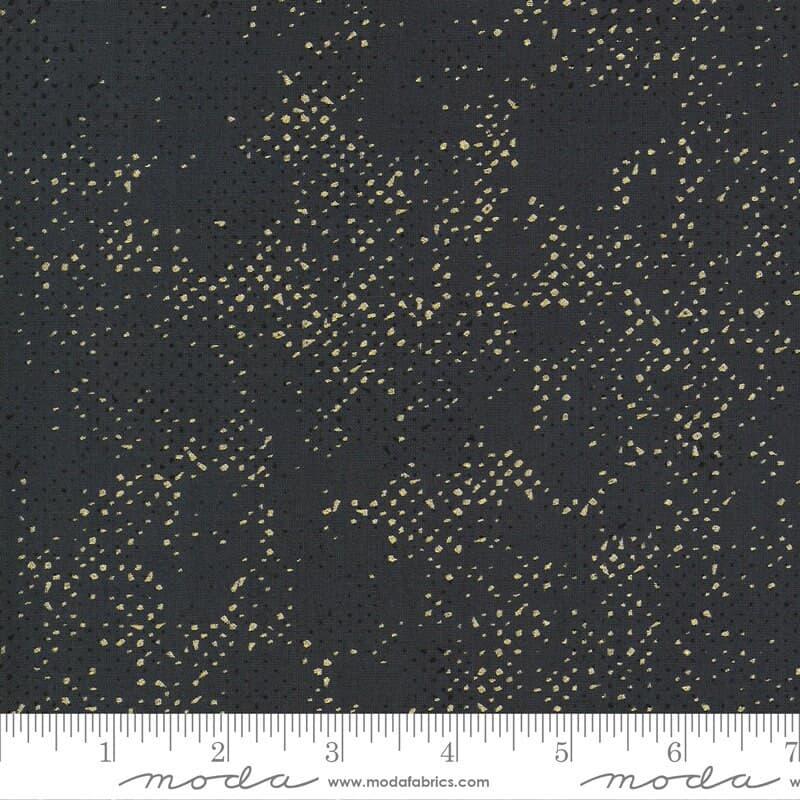 Dance in Paris Spotted Coal by Zen Chic for Moda Fabrics 1660 160M Sold in HALF yard increments