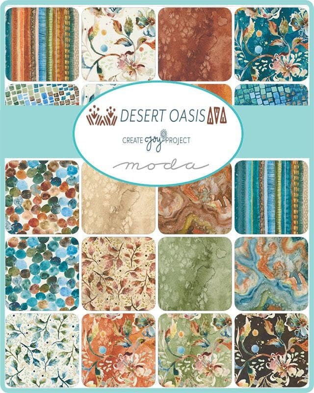Desert Oasis Mini Charm Pack 42 Pieces by Create Joy Project for Moda Fabrics 39760MC - image 3