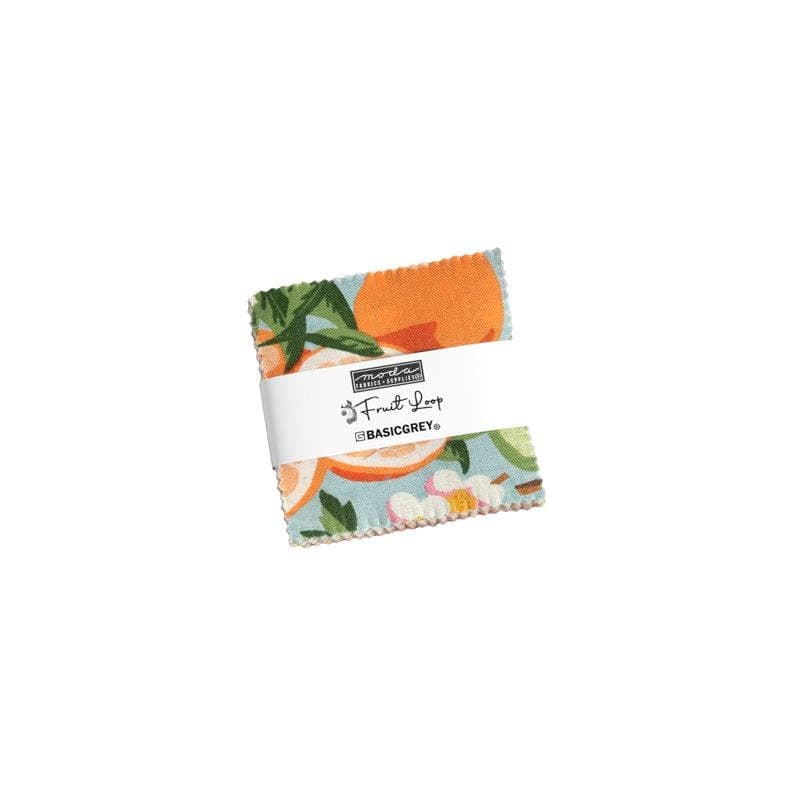 Fruit Loop Mini Charm Pack 42 Pieces by BasicGrey for Moda Fabrics 30730MC