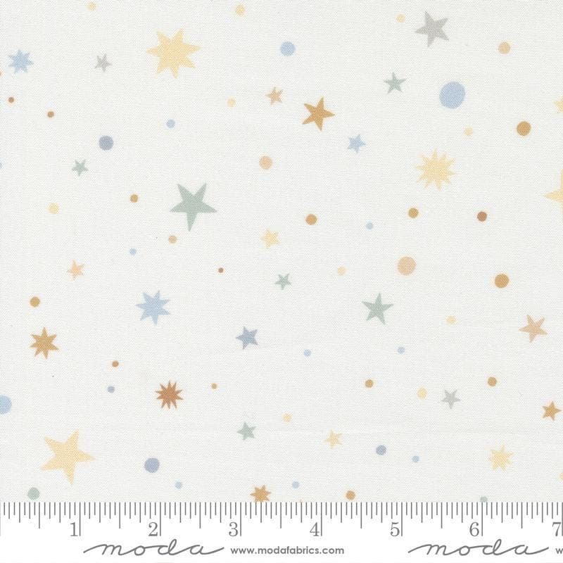 To the Moon and Back Stardust Dove by Paper And Cloth for Moda Fabrics 25903 11 Sold in HALF yard increments