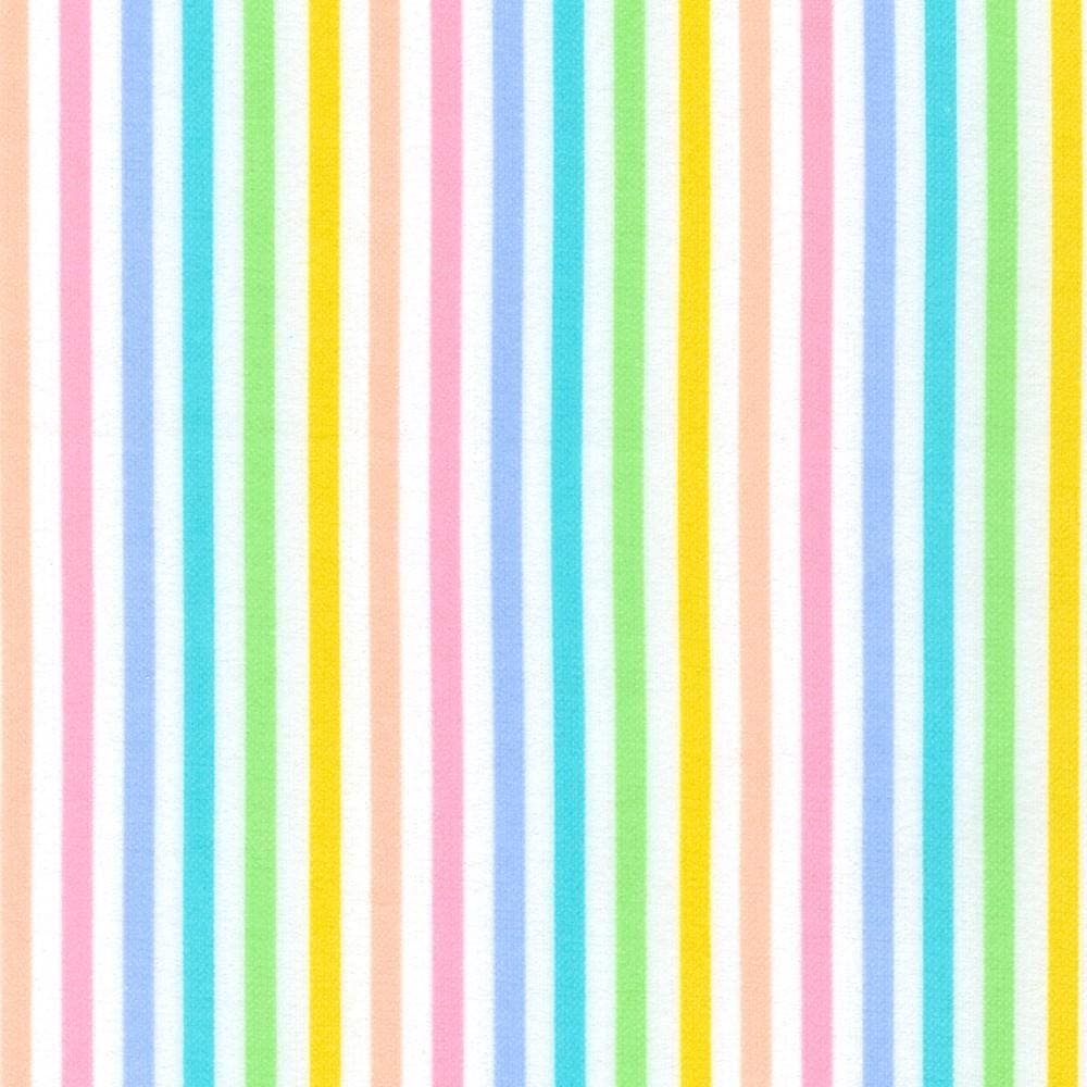 Cozy Cotton Flannel Stripes Pastel by Studio RK for Robert Kaufman SRKF-21360-198 PASTEL Sold in Half yard increments