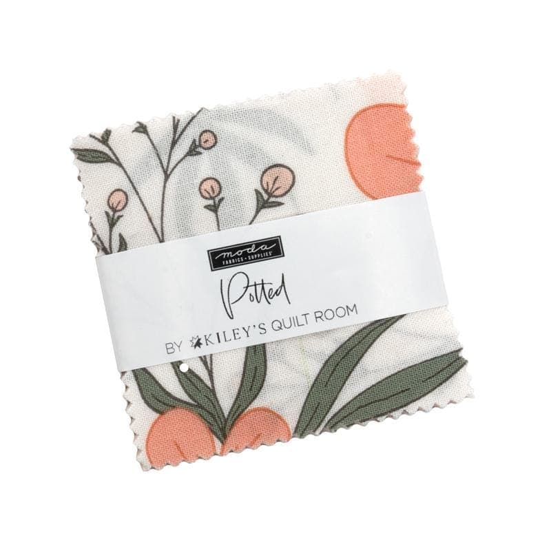 Potted Mini Charm Pack 42 Pieces by Kiley's Quilt Room for Moda Fabrics 26140MC