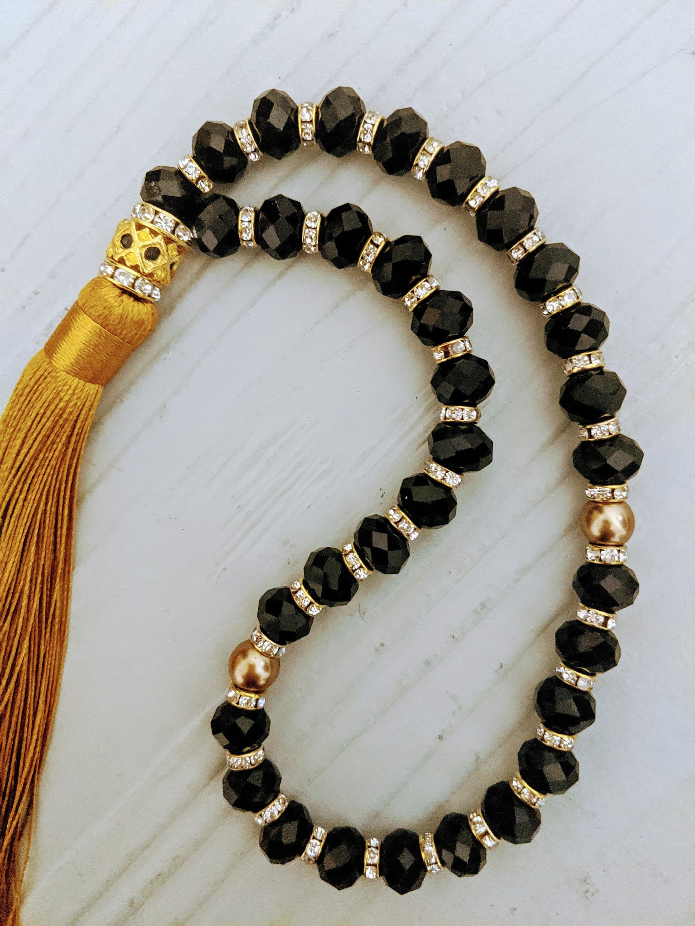 33 Black Gold Crystals - image 3
