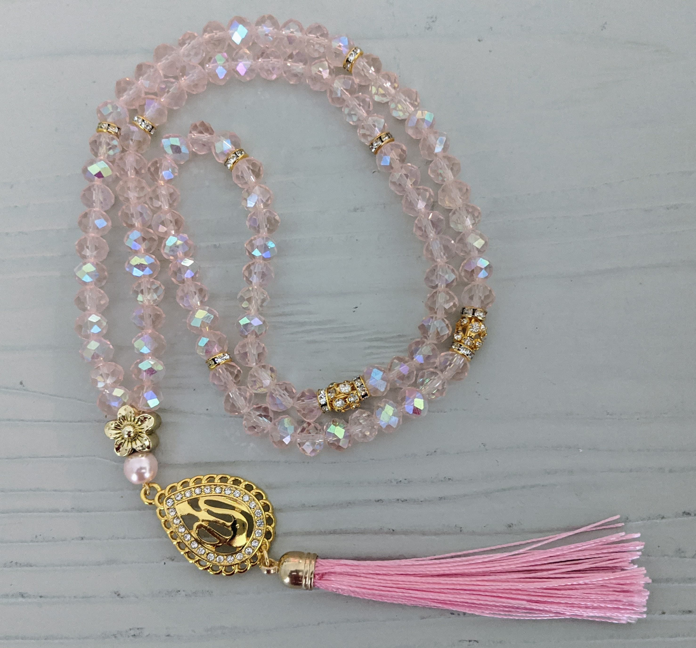 99 Pastel Crystal Tasbih - image 4