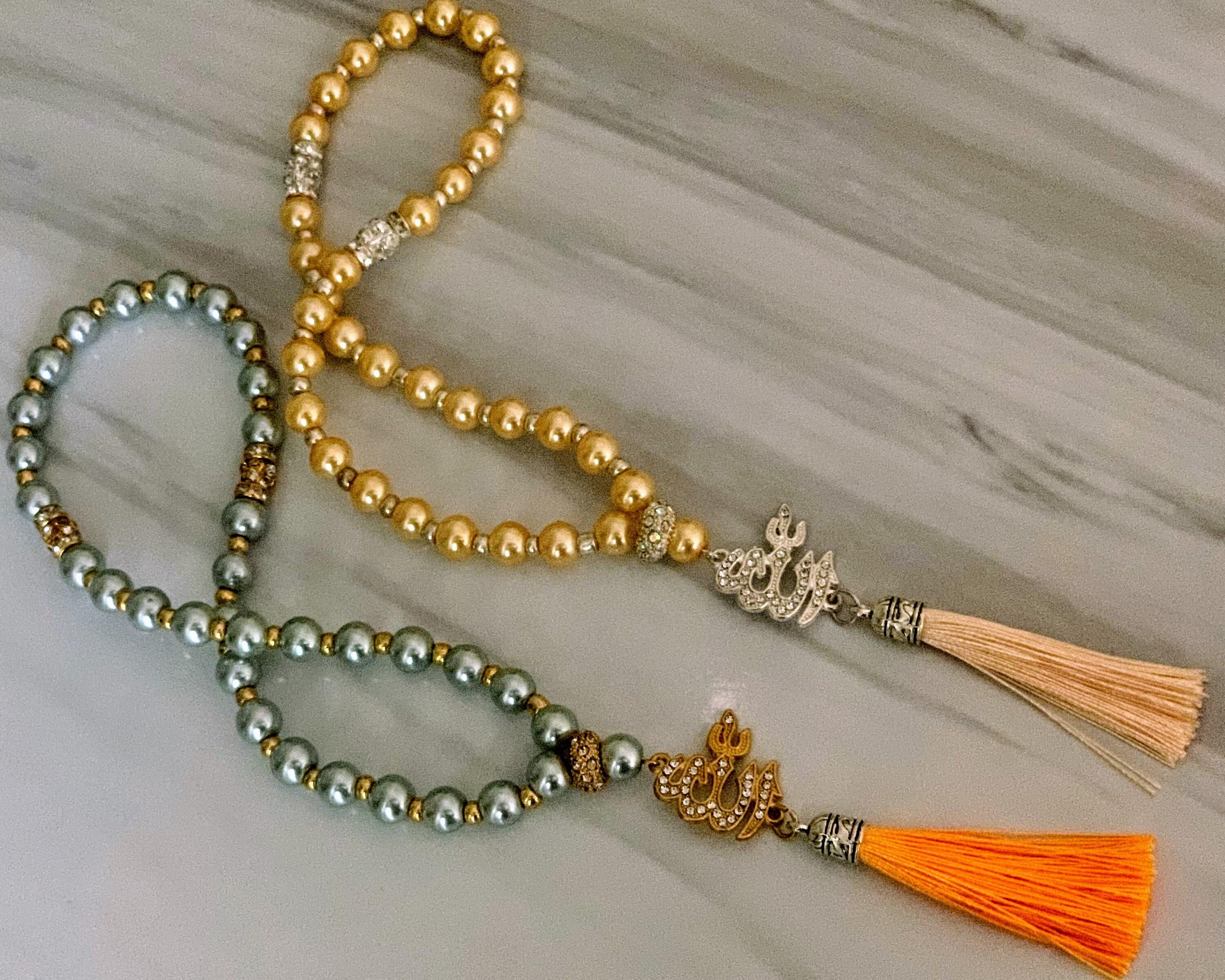33 Two Tone Pearl Tasbih
