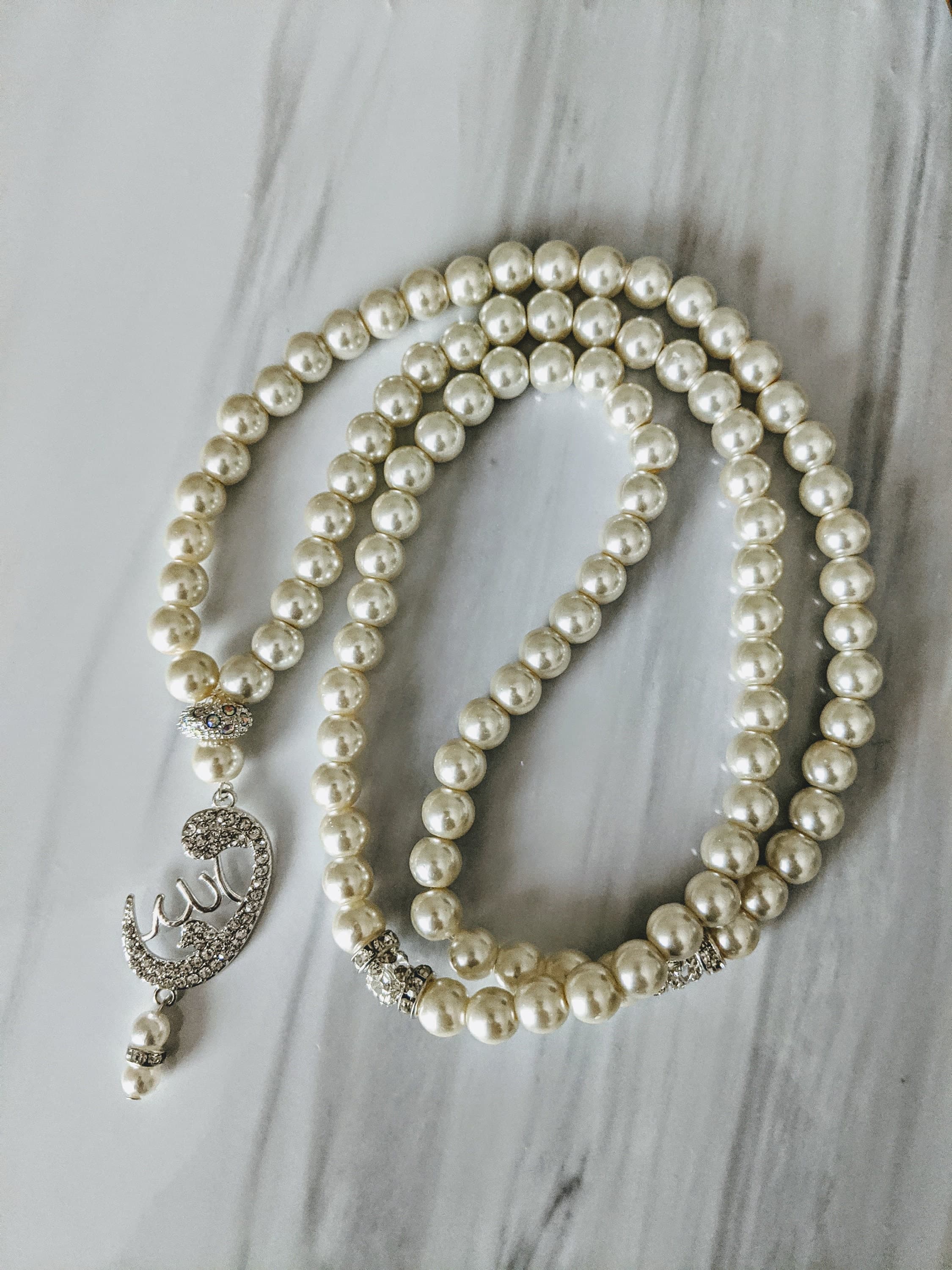 99 Beige Pearl Tasbeeh - image 3