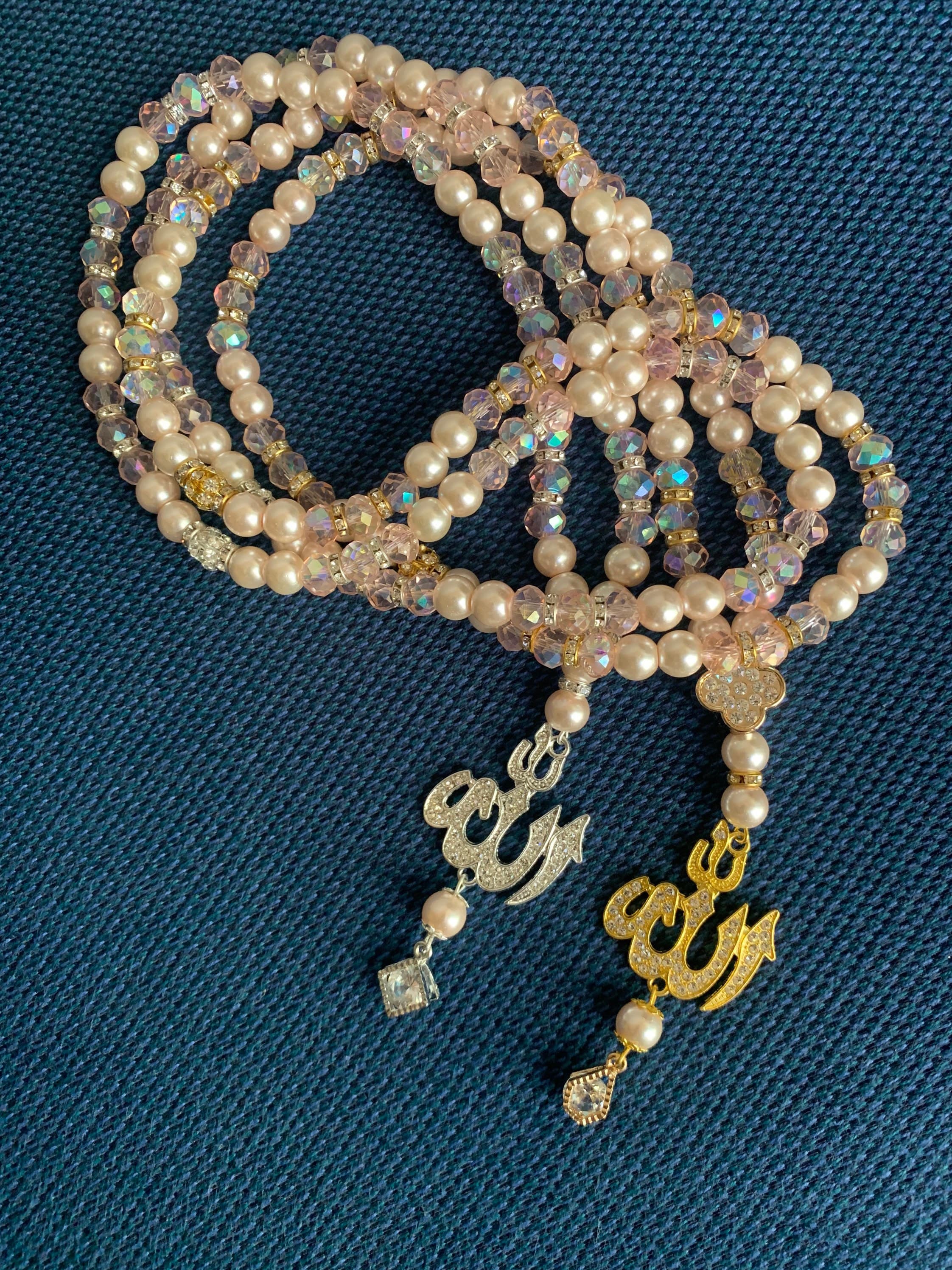 99 Pink Pearls & Crystals