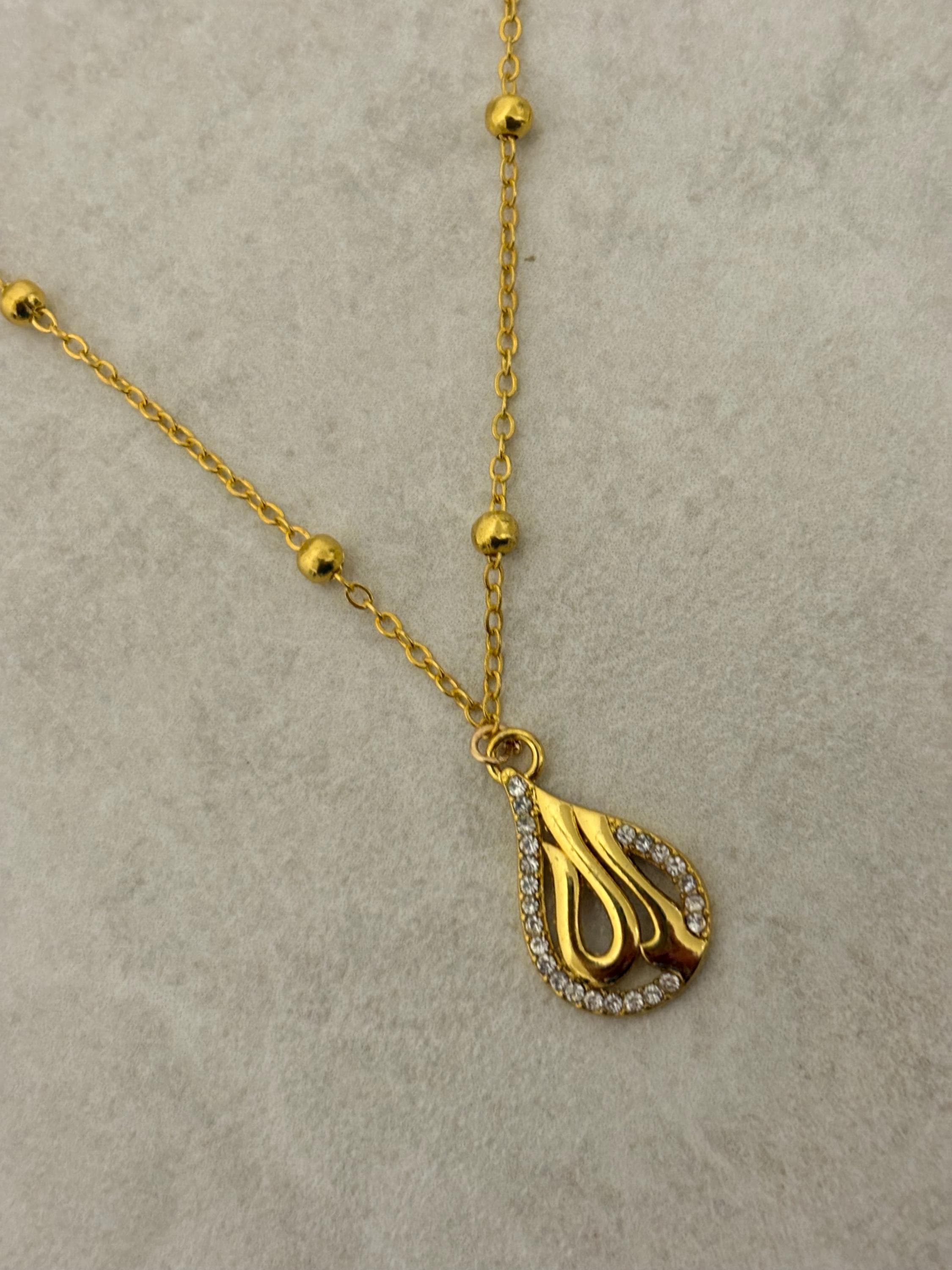 Allah beaded chain - image 5
