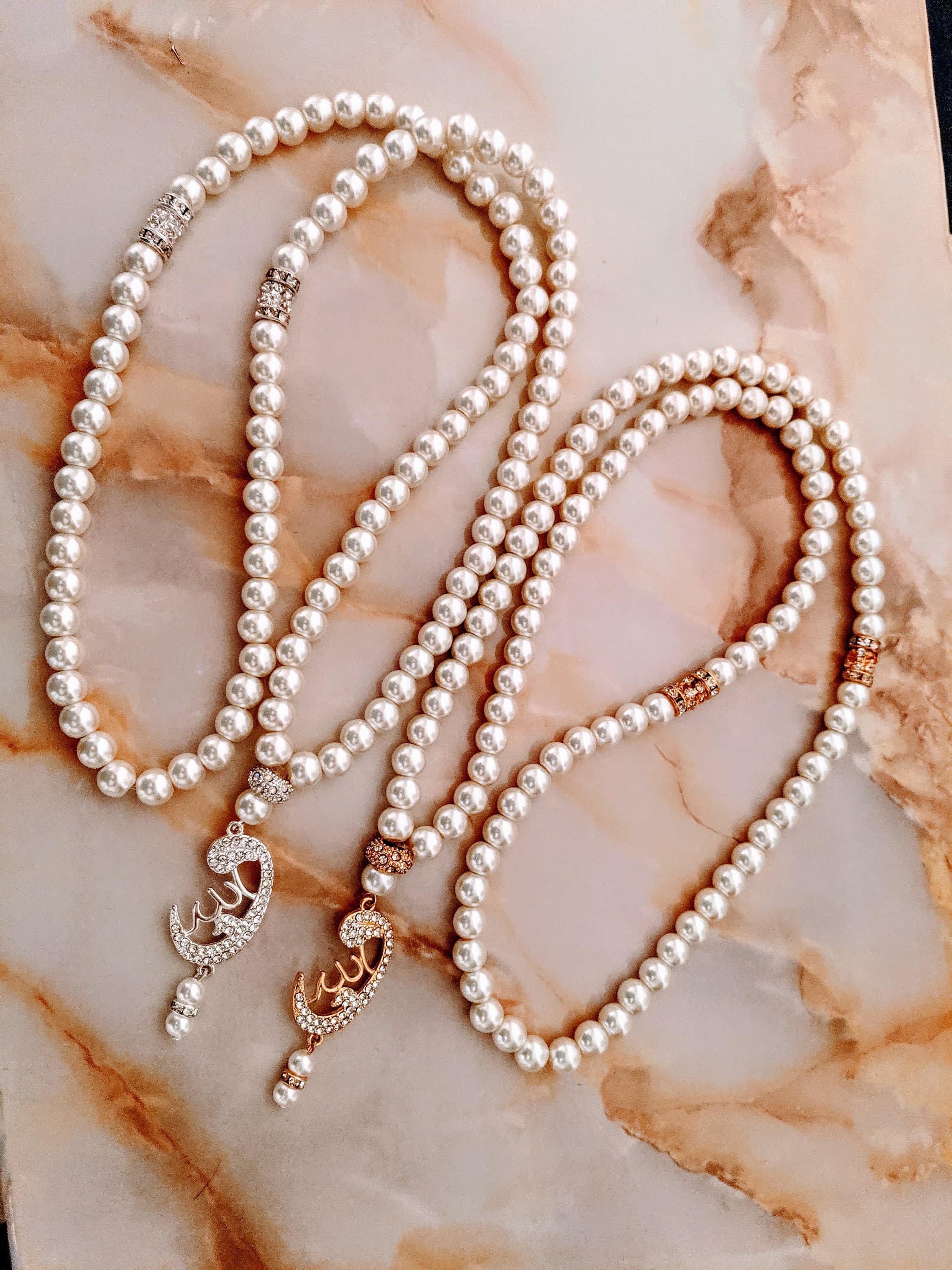 99 Beige Pearl Tasbeeh - image 5